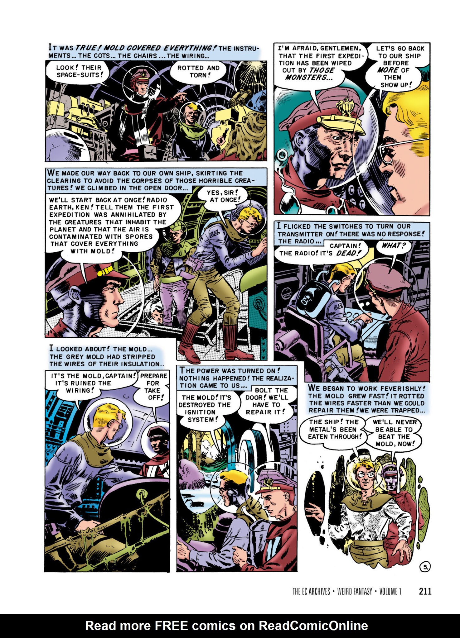 Read online The EC Archives: Weird Fantasy comic -  Issue # TPB 1 - 213