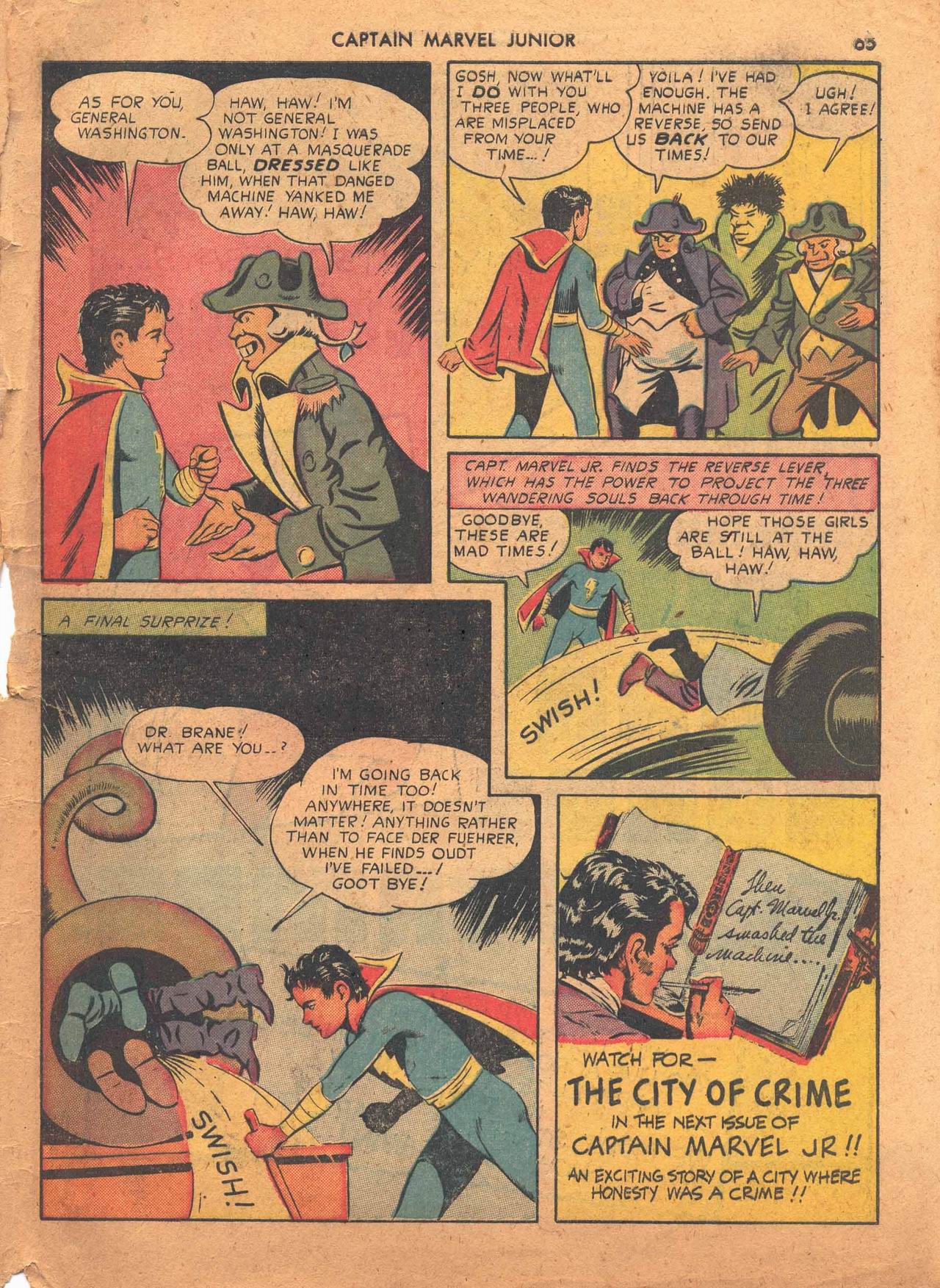 Read online Captain Marvel, Jr. comic -  Issue #108 - 67