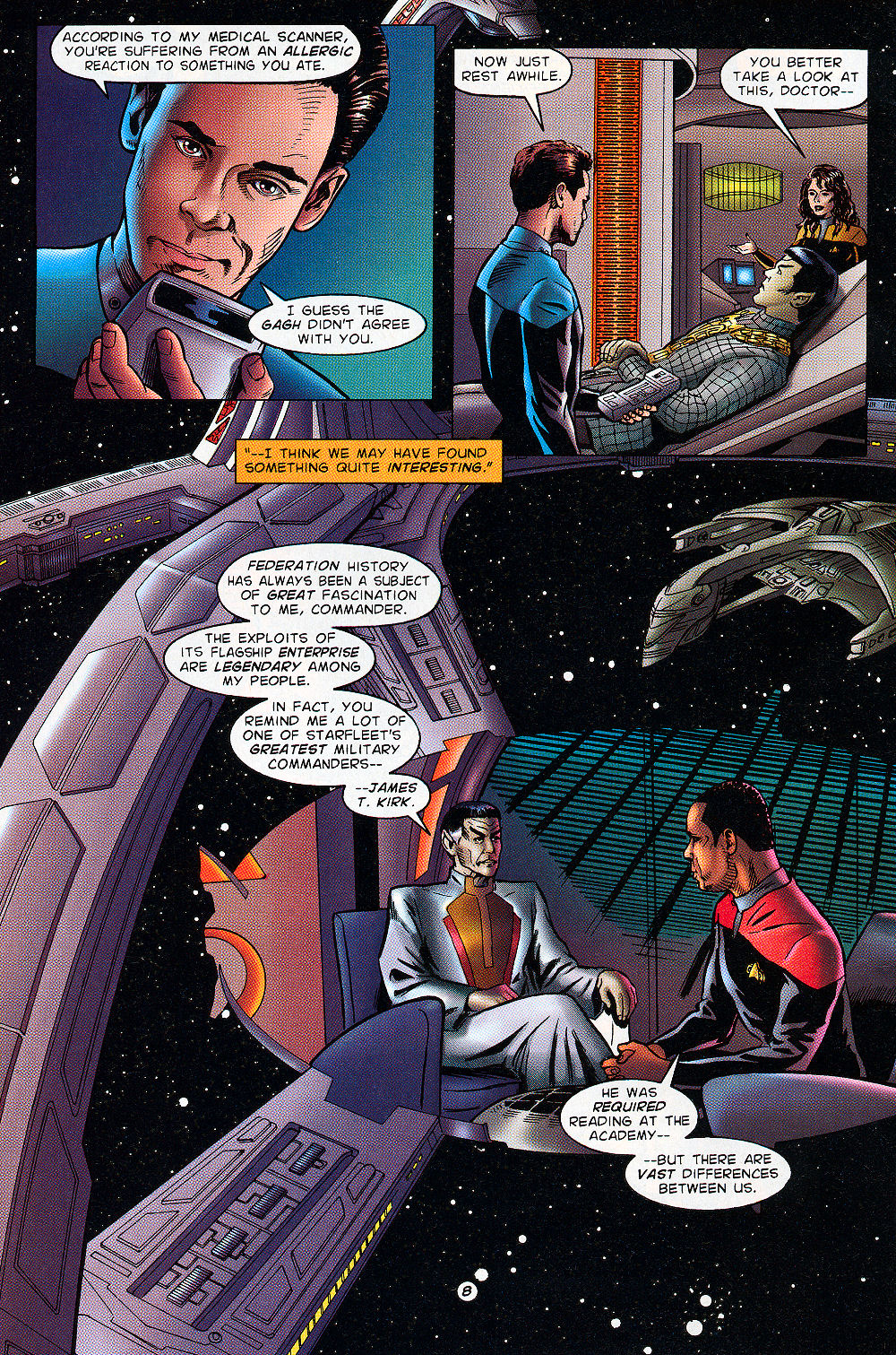 Read online Star Trek: Deep Space Nine: Celebrity Series comic -  Issue #1 - 12
