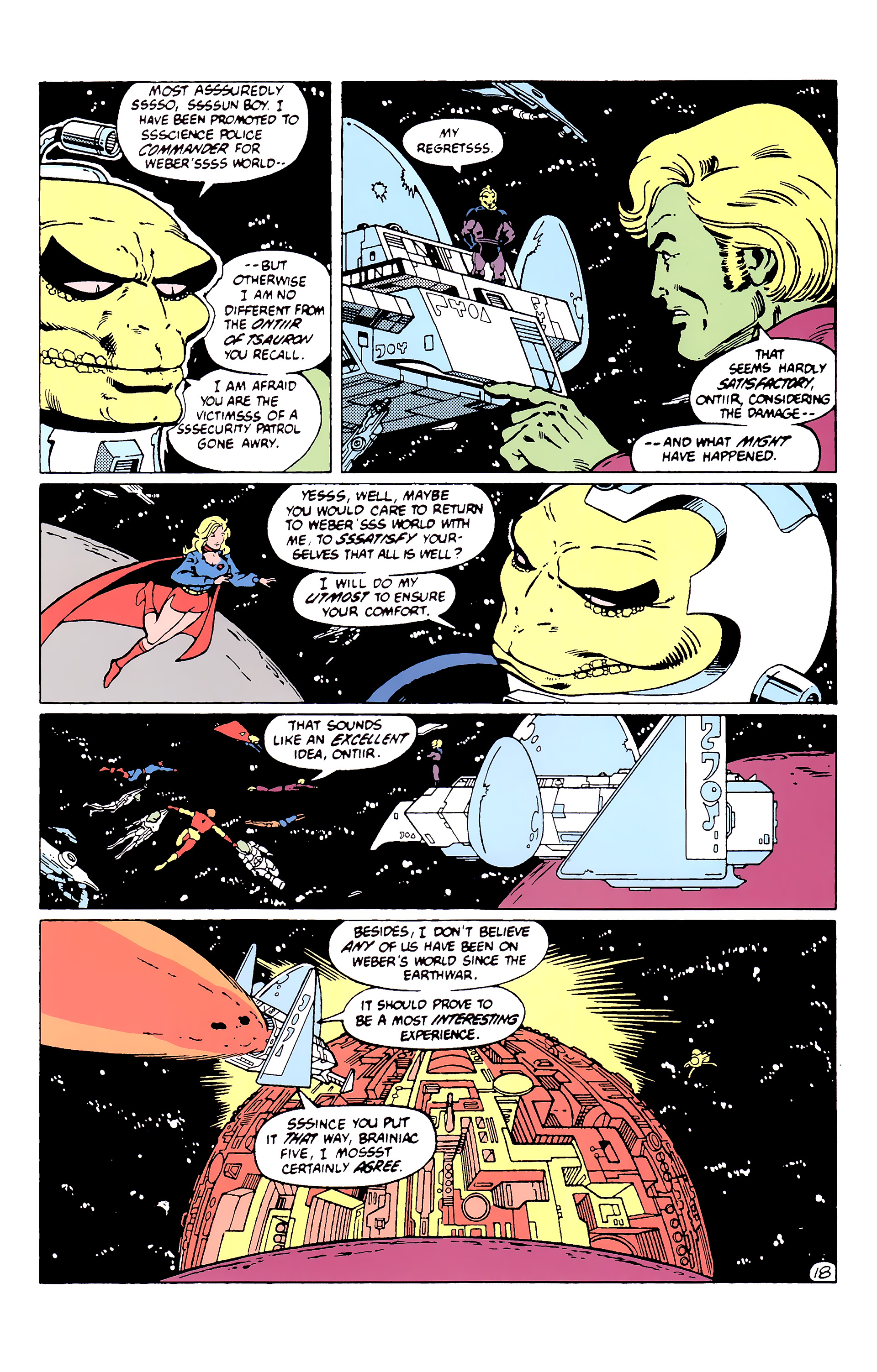 Read online Legion of Super-Heroes (1980) comic -  Issue #301 - 19