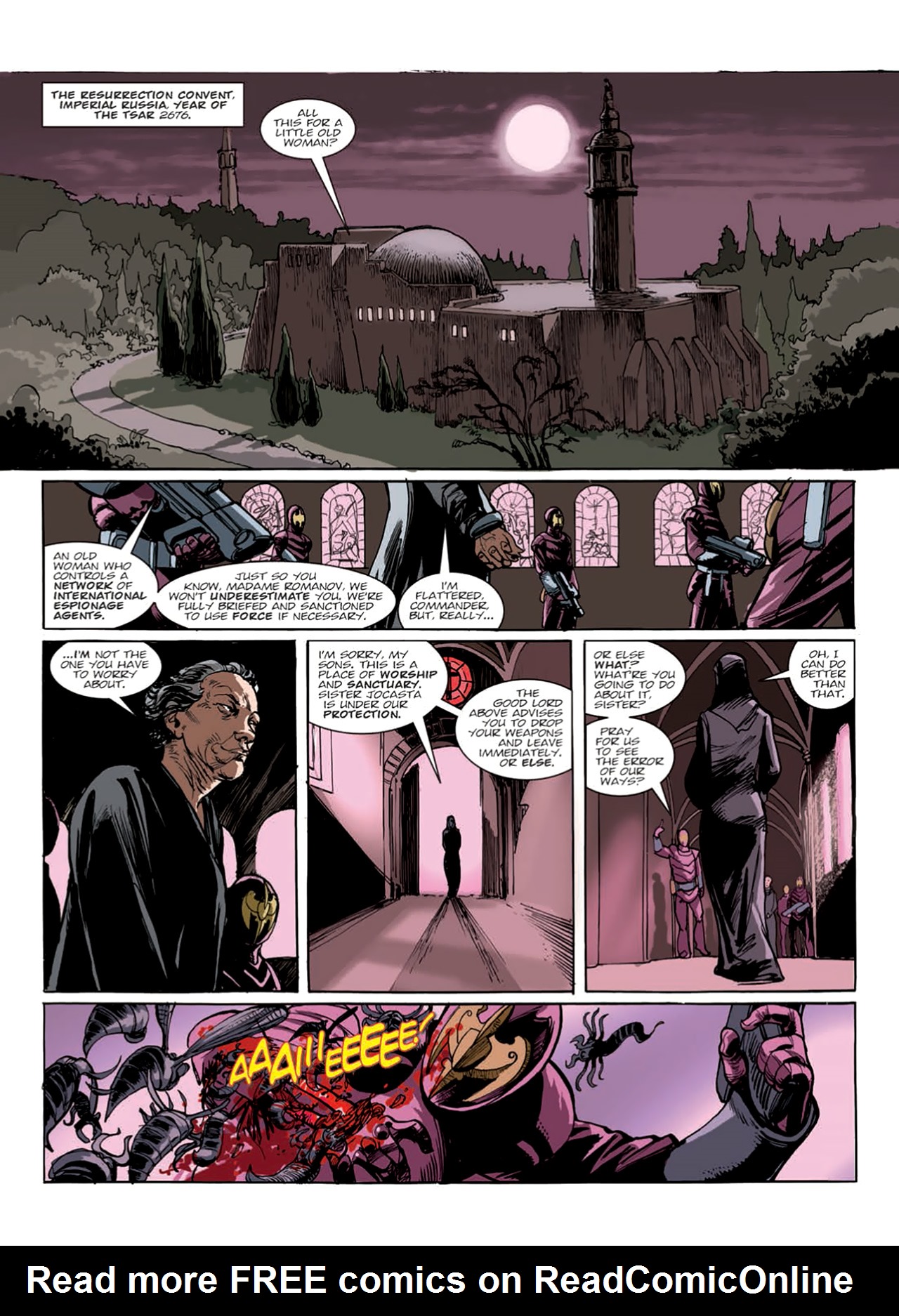Read online Nikolai Dante comic -  Issue # TPB 9 - 127
