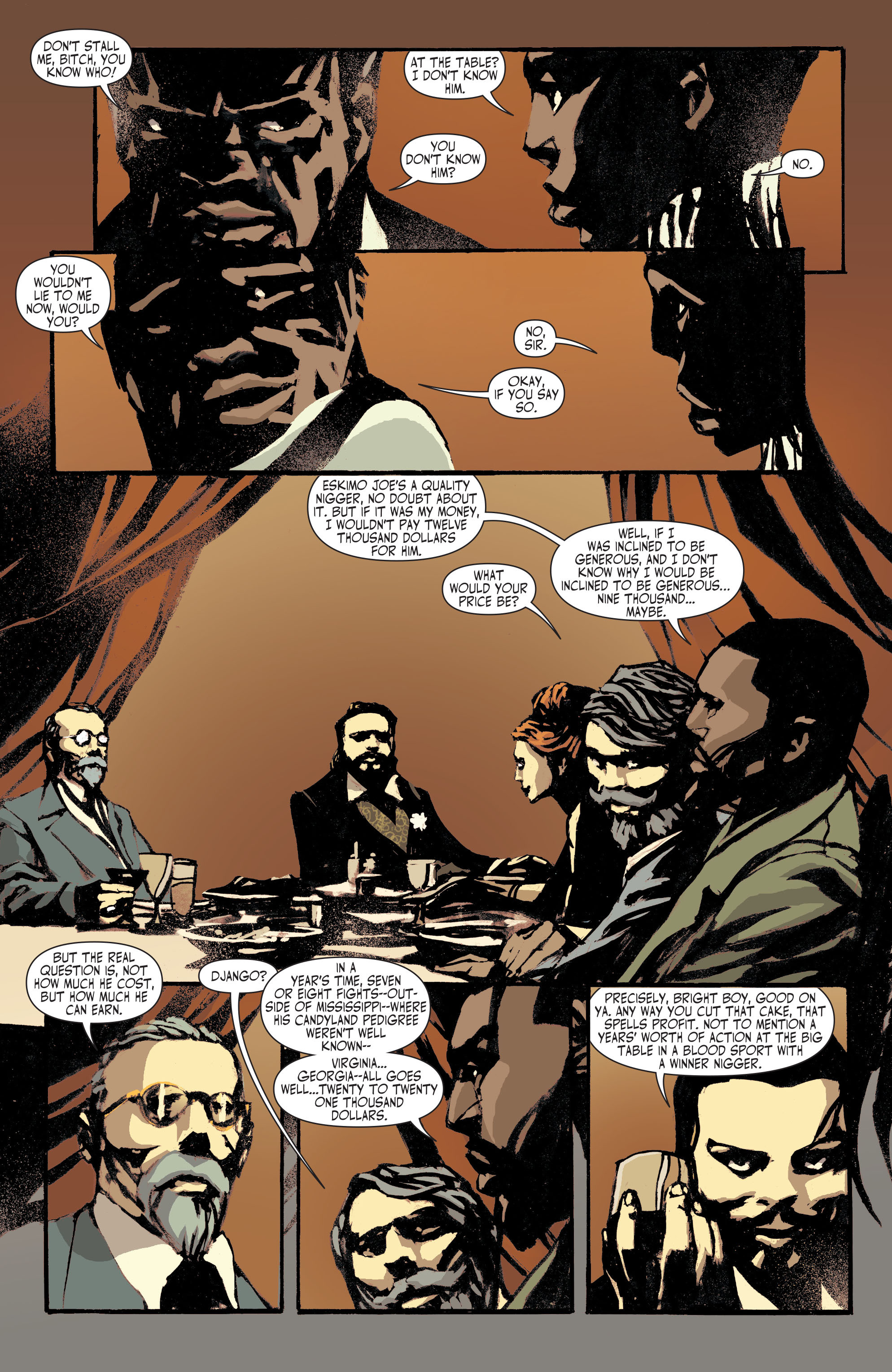 Read online Django Unchained comic -  Issue #5 - 38