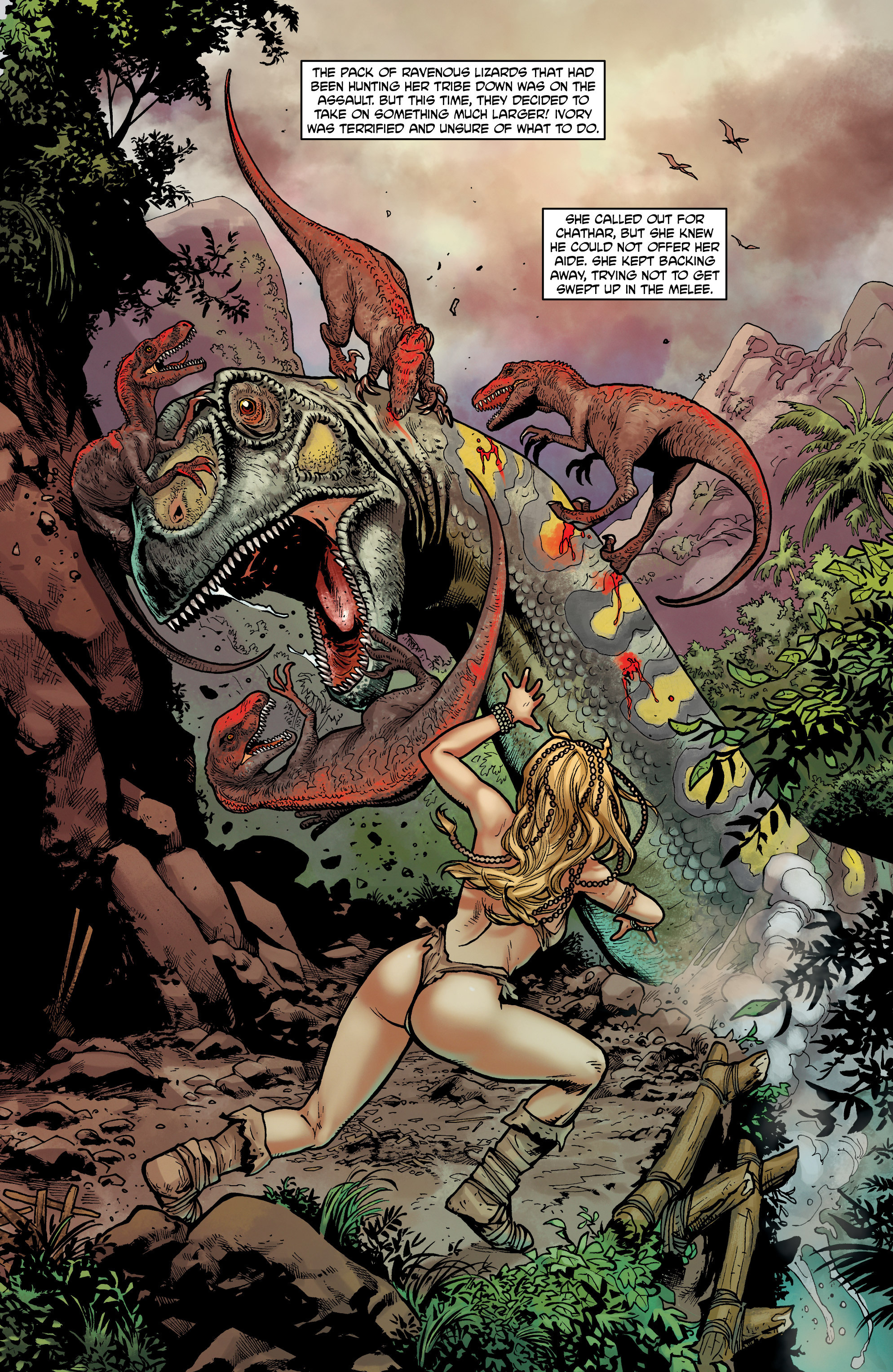 Read online Jungle Fantasy: Ivory comic -  Issue #1 - 10