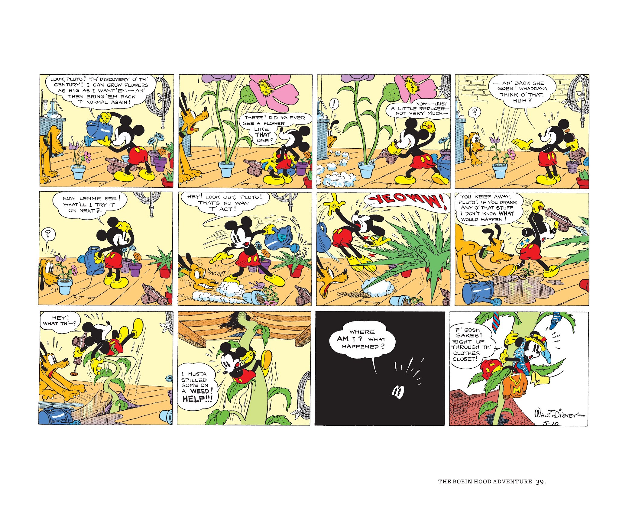 Read online Walt Disney's Mickey Mouse Color Sundays comic -  Issue # TPB 2 (Part 1) - 39