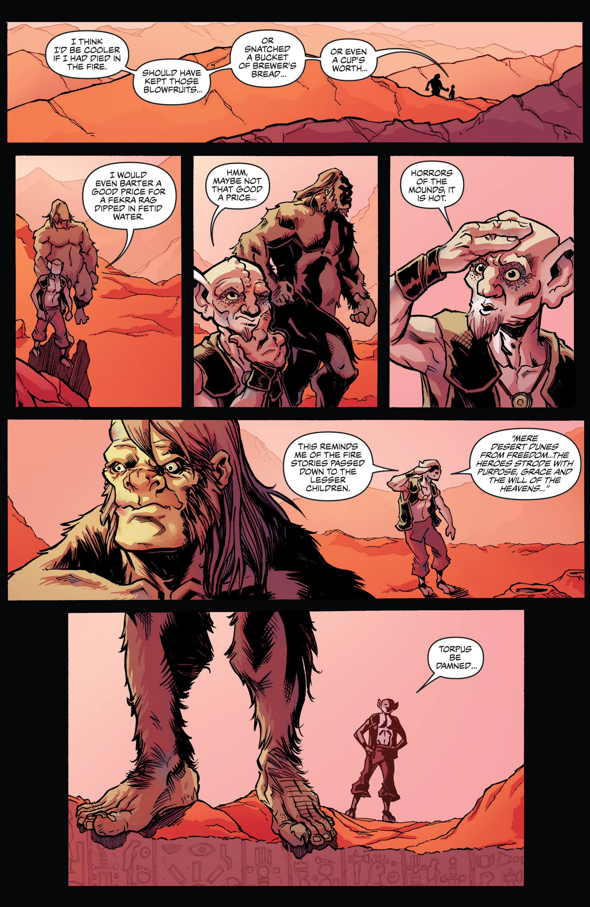 Read online Bigfoot: Sword of the Earthman (2015) comic -  Issue #1 - 16