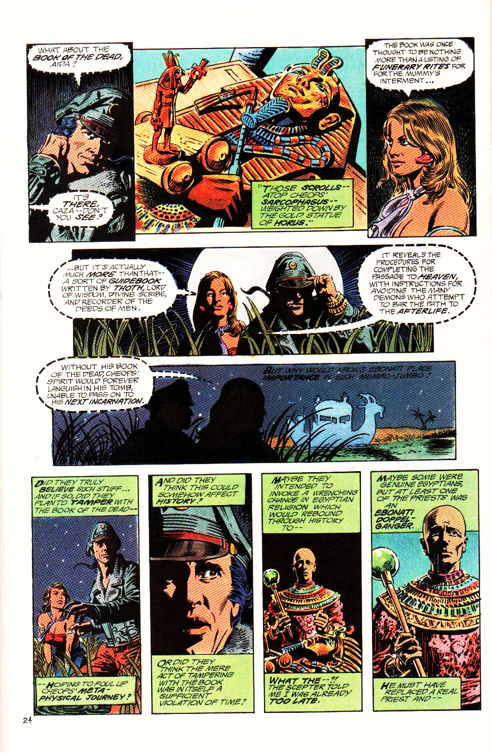 Read online Aztec Ace comic -  Issue #3 - 22