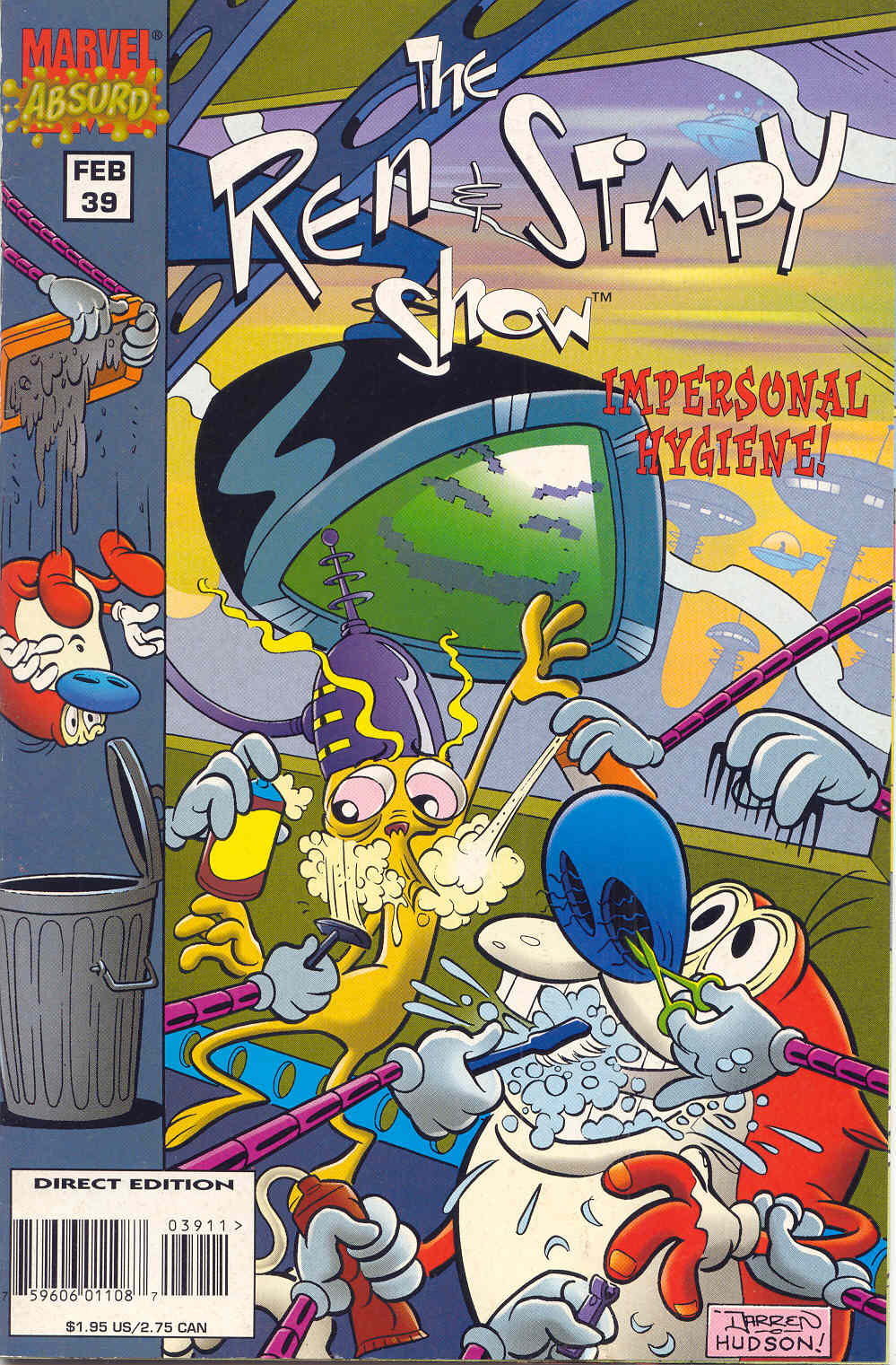 Read online The Ren & Stimpy Show comic -  Issue #39 - 1