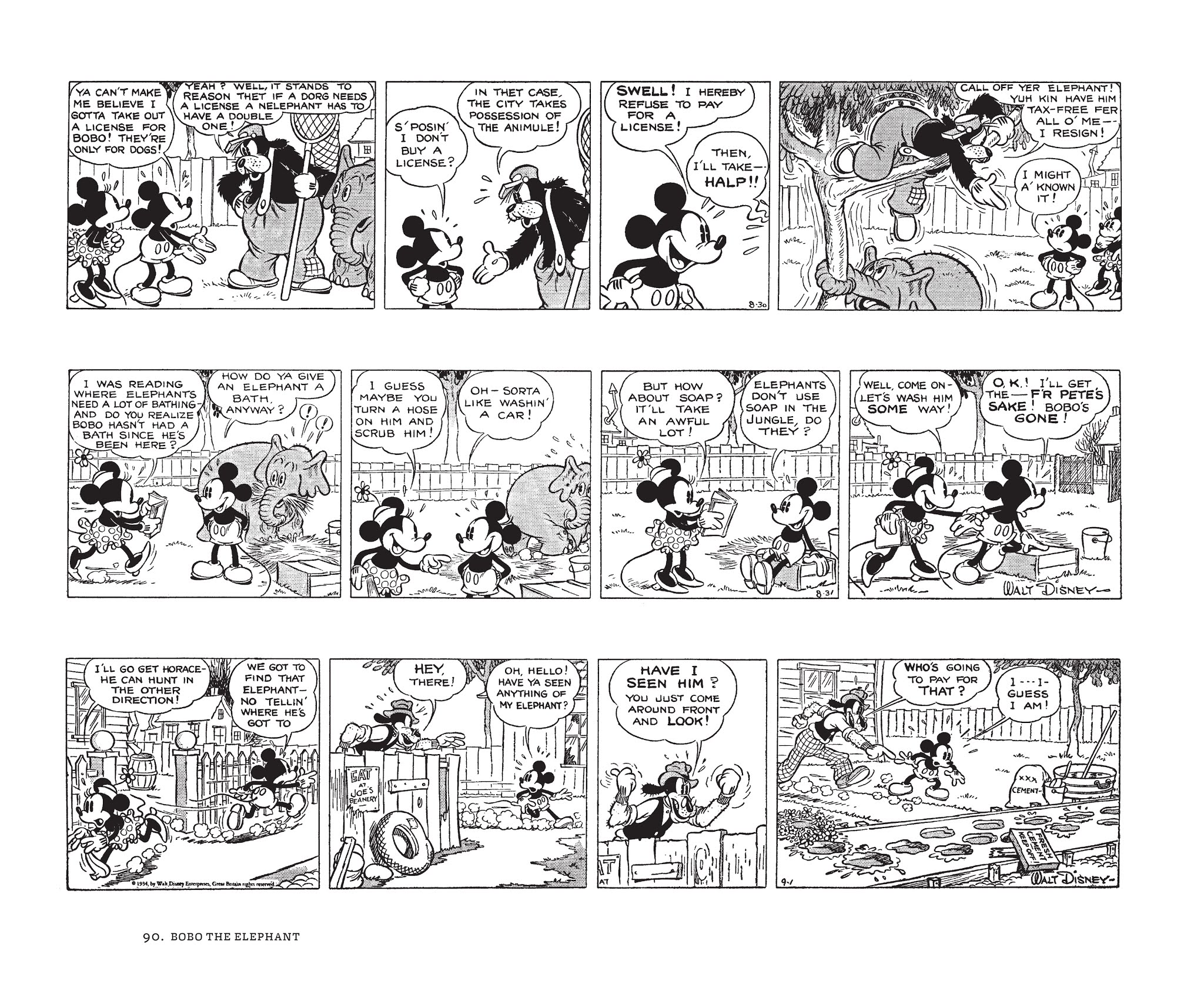 Read online Walt Disney's Mickey Mouse by Floyd Gottfredson comic -  Issue # TPB 3 (Part 1) - 90