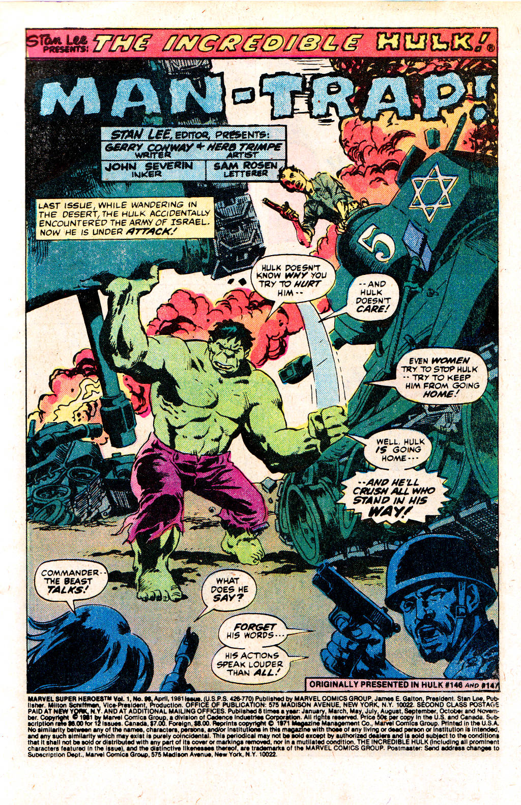 Read online Marvel Super-Heroes comic -  Issue #96 - 3
