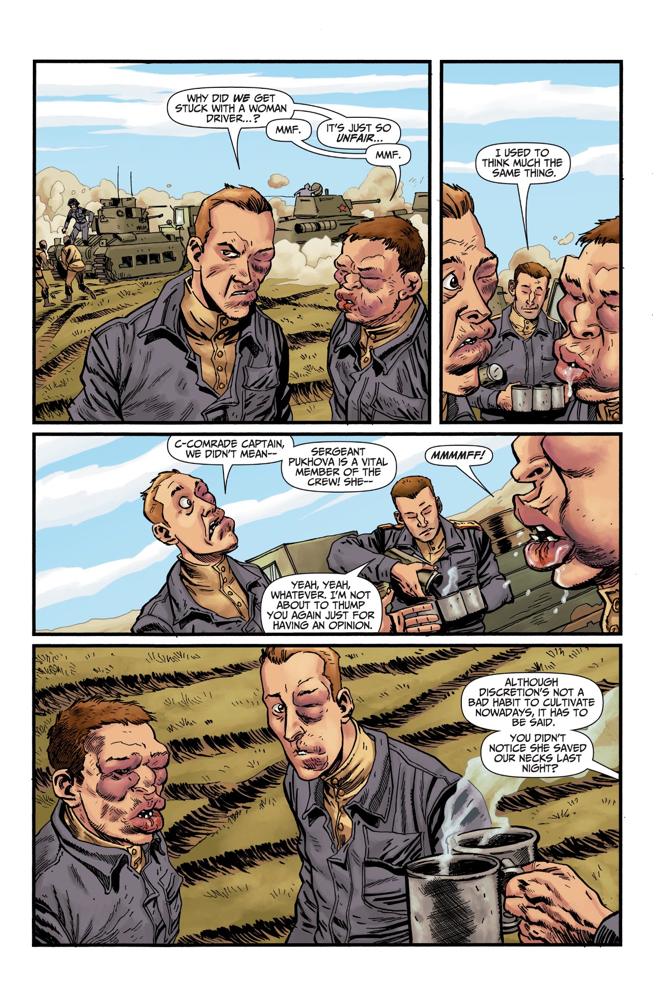 Read online World of Tanks II: Citadel comic -  Issue #3 - 18