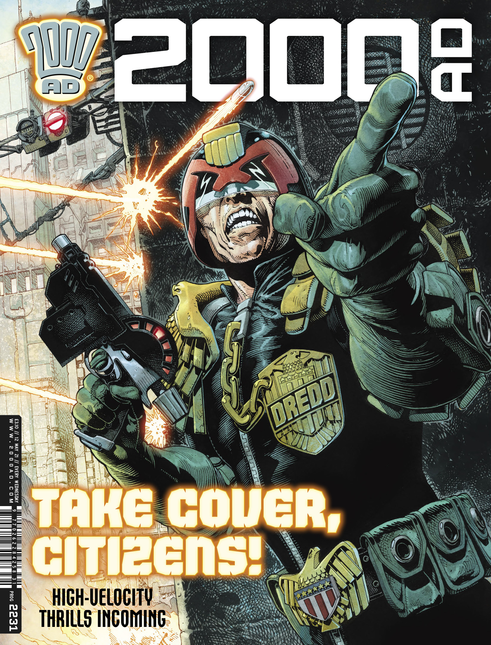 Read online 2000 AD comic -  Issue #2231 - 1