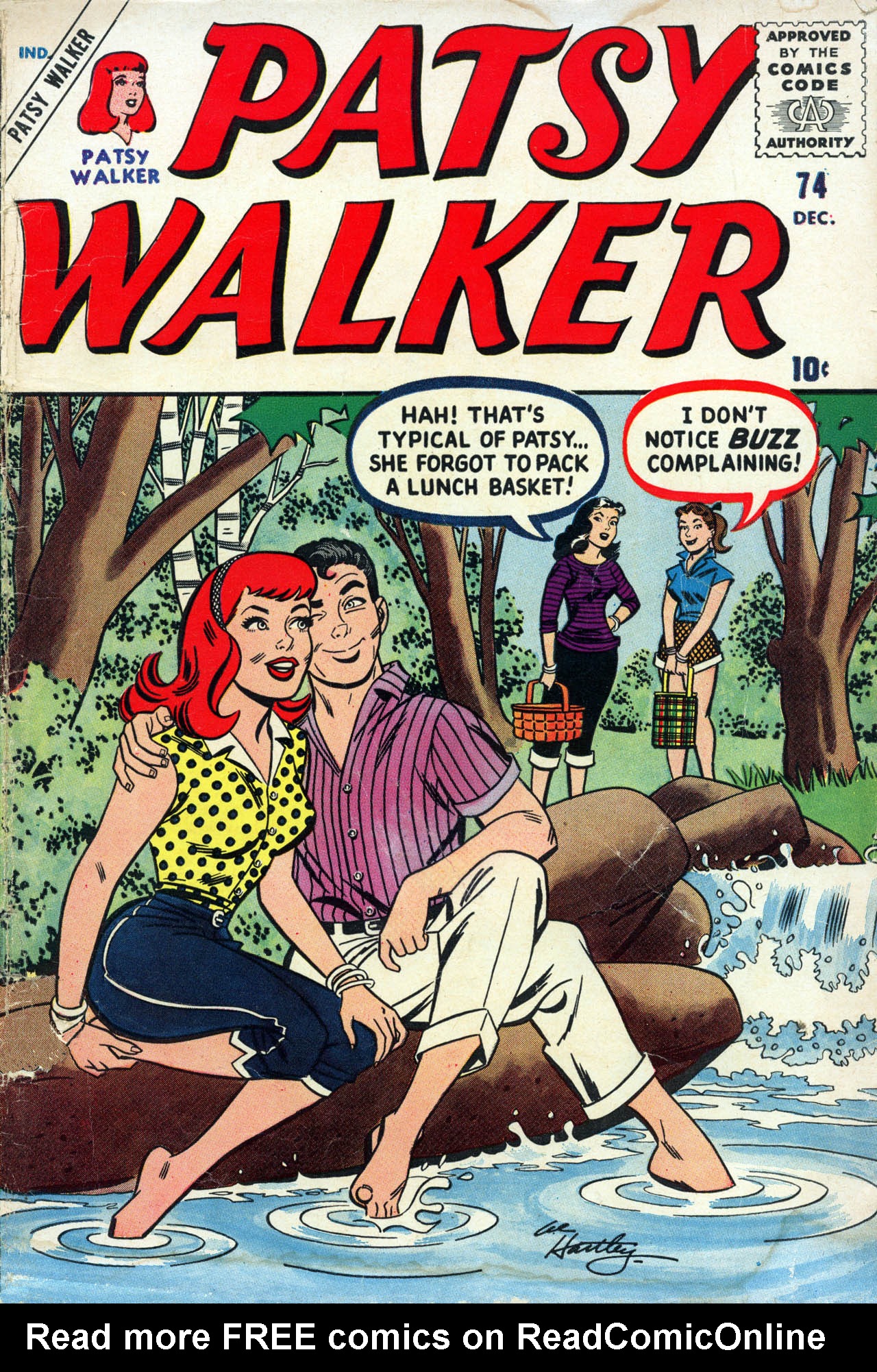 Read online Patsy Walker comic -  Issue #74 - 1