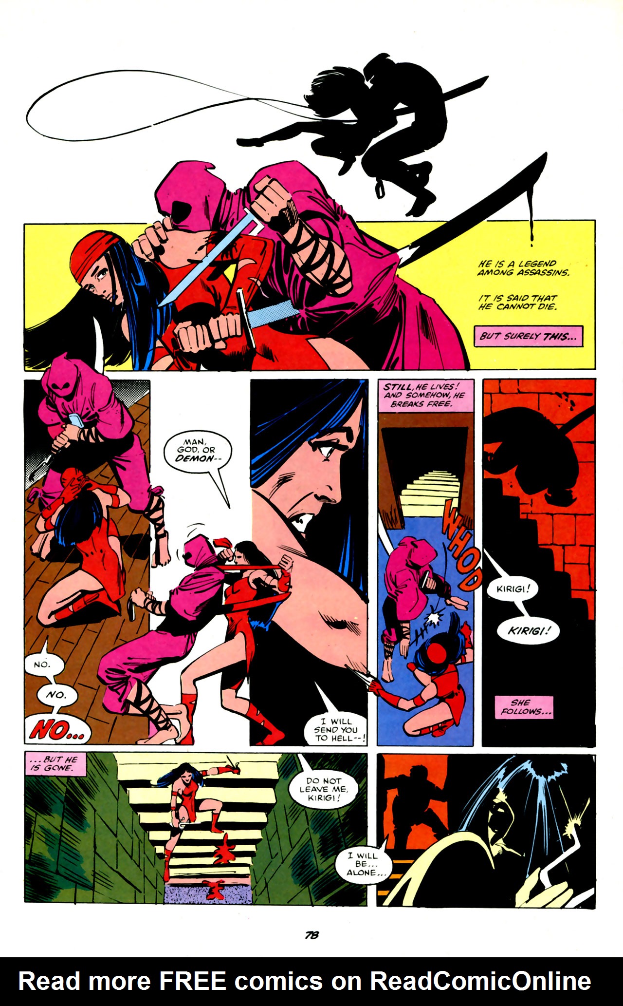 Read online Elektra Megazine comic -  Issue #1 - 79