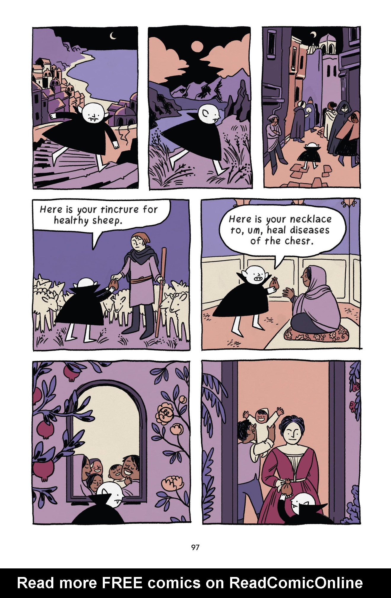 Read online The Accursed Vampire comic -  Issue # TPB (Part 2) - 3