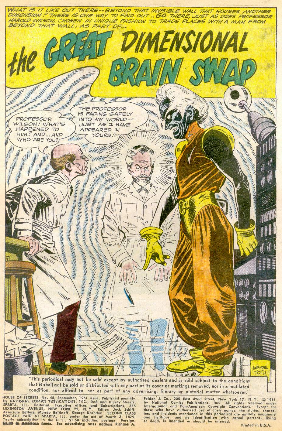 Read online House of Secrets (1956) comic -  Issue #48 - 3