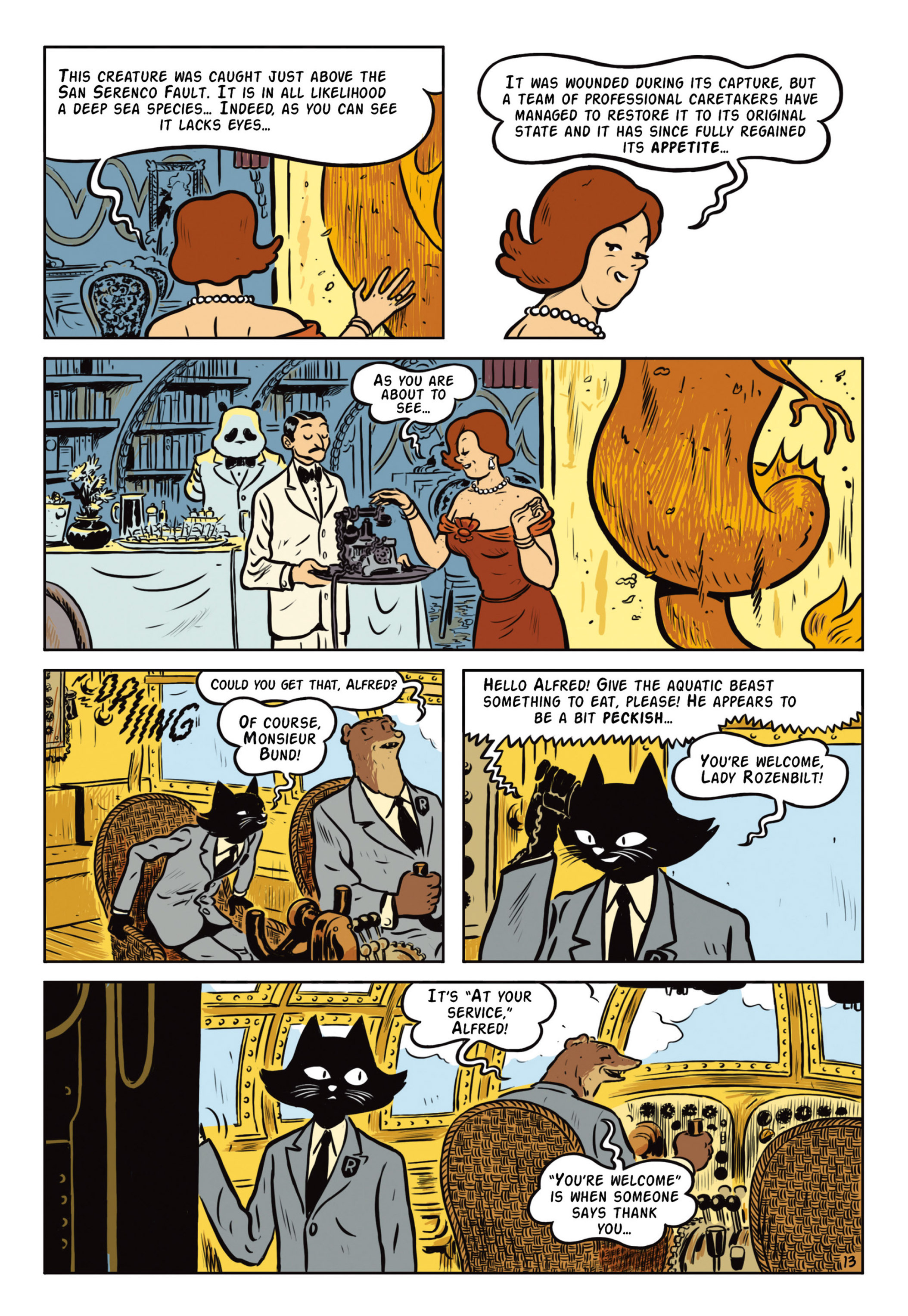 Read online The Fantastic Voyage of Lady Rozenbilt comic -  Issue #1 - 17