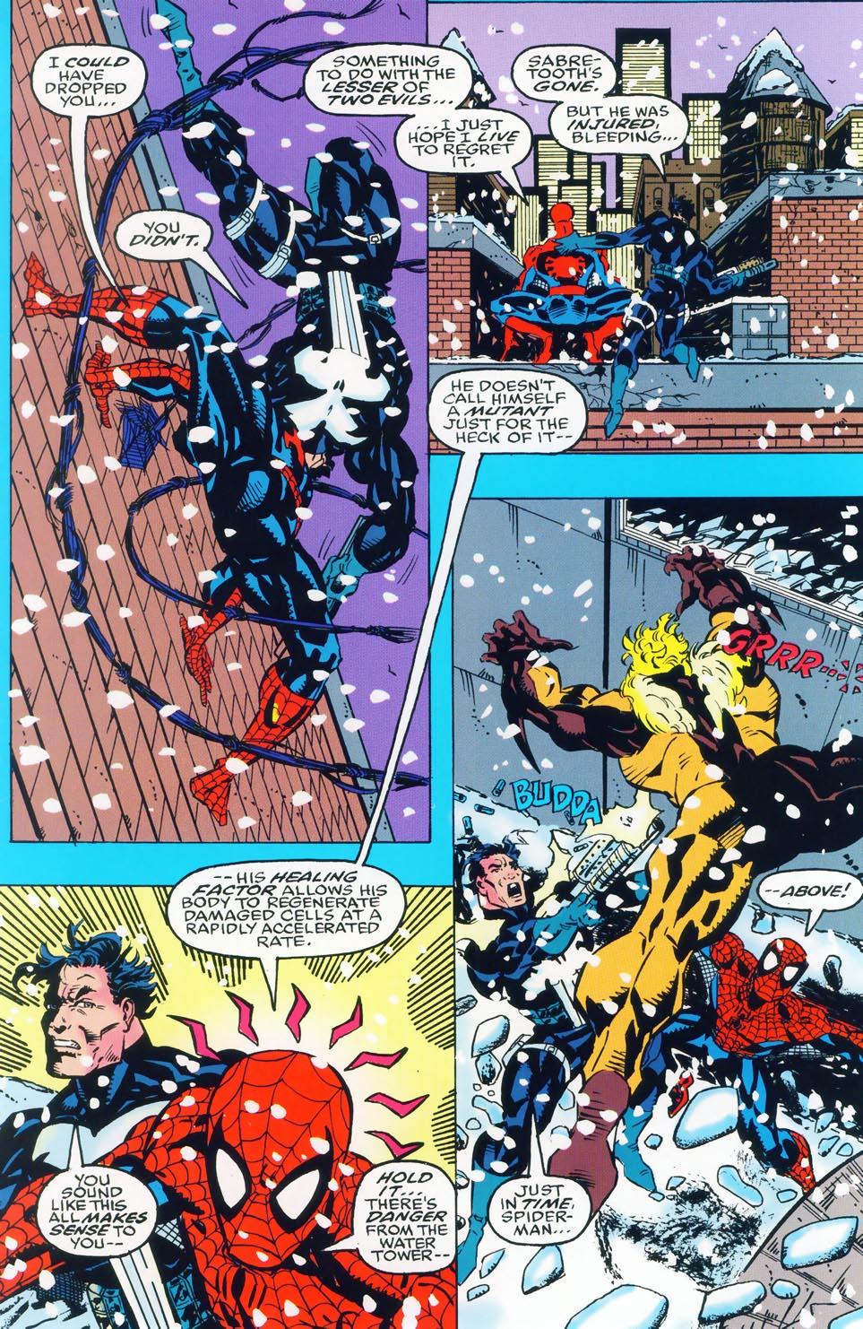 Read online Spider-Man, Punisher, Sabretooth: Designer Genes comic -  Issue # Full - 33