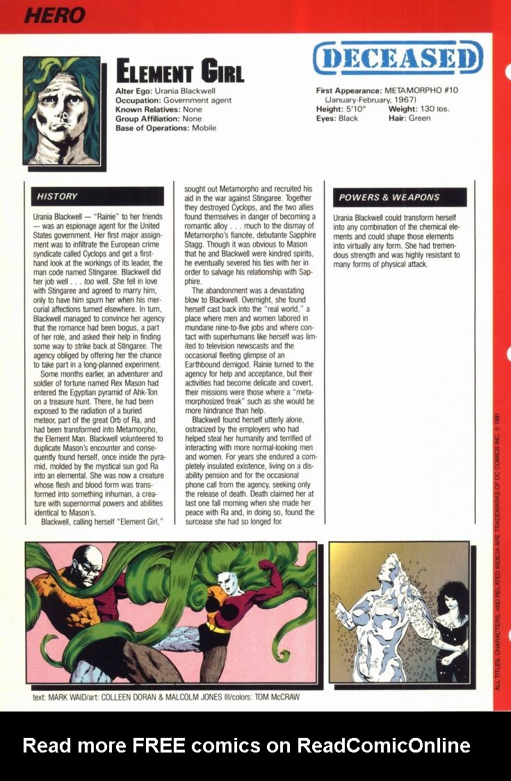 Read online Who's Who in the DC Universe comic -  Issue #10 - 12