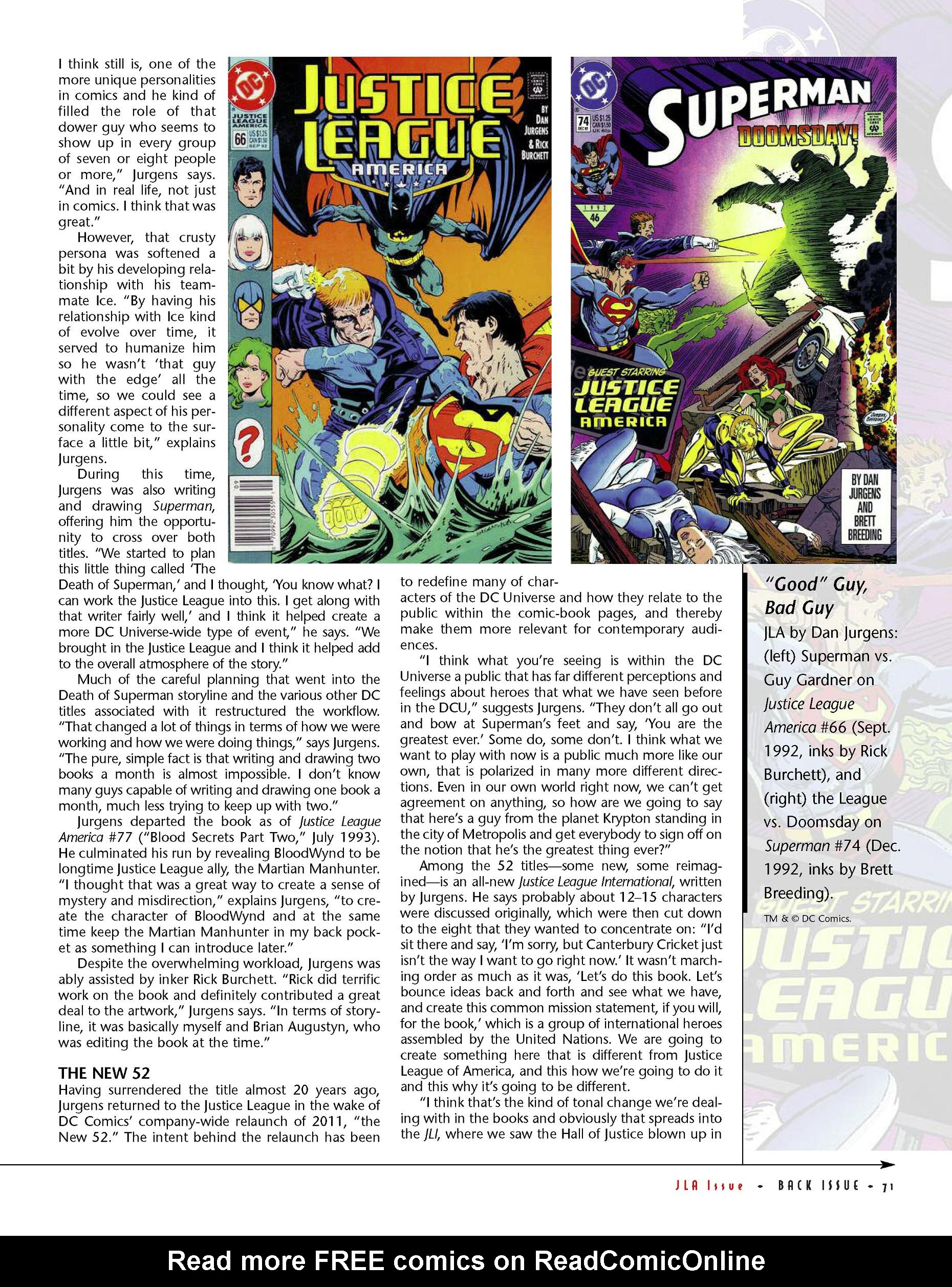 Read online Back Issue comic -  Issue #58 - 71