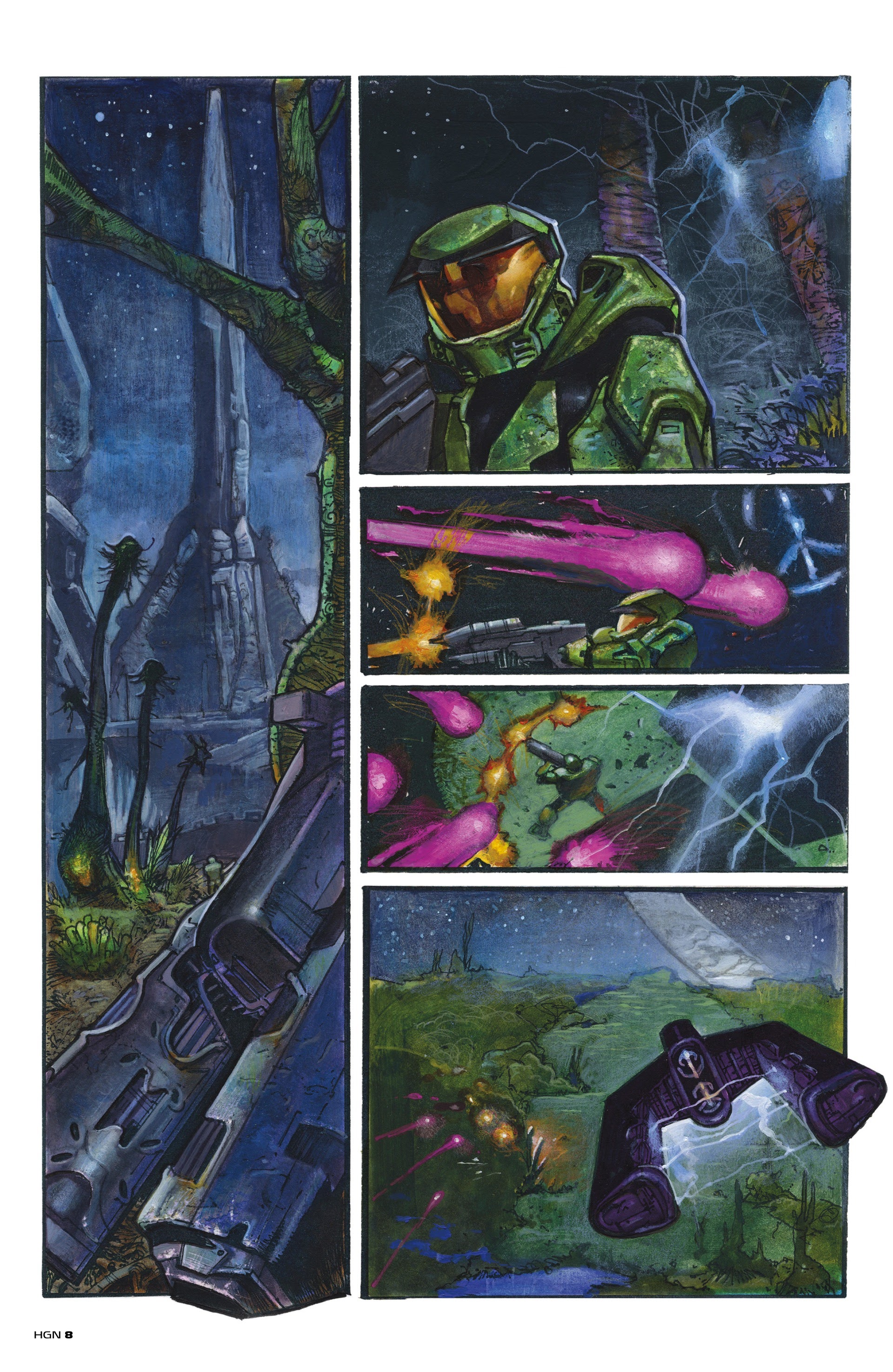 Read online Halo Graphic Novel (2021) comic -  Issue # TPB - 8