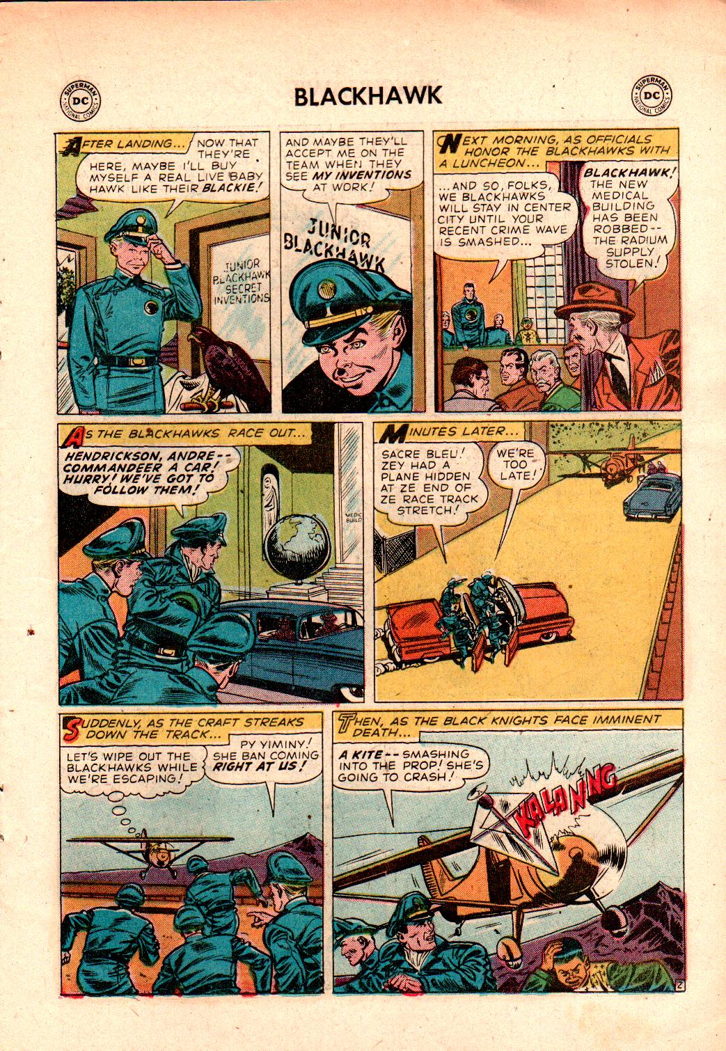 Read online Blackhawk (1957) comic -  Issue #120 - 15