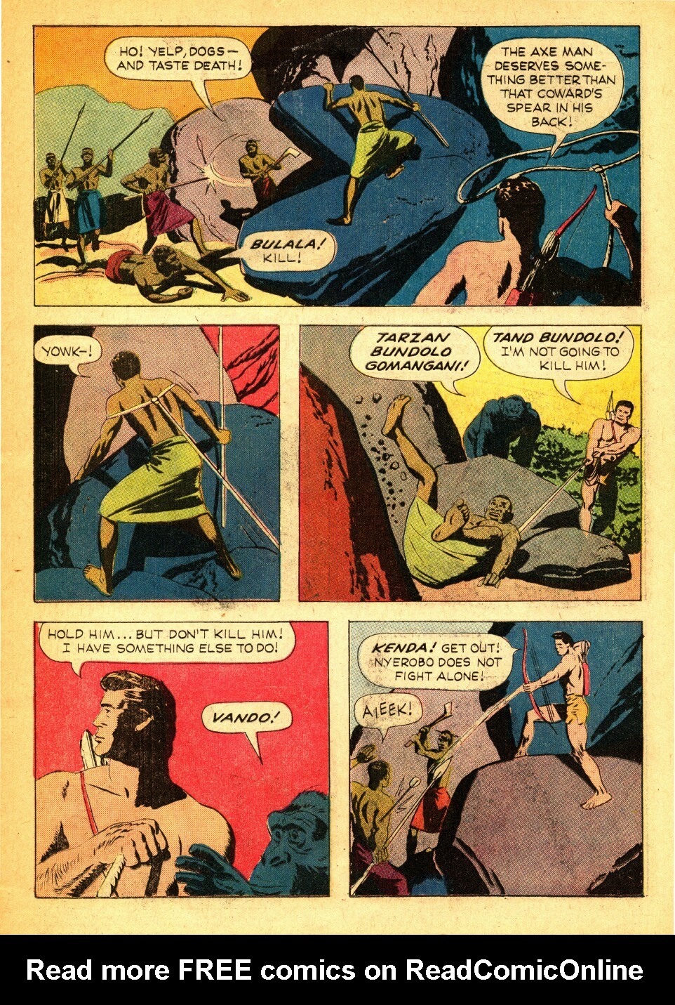 Read online Tarzan (1962) comic -  Issue #145 - 22