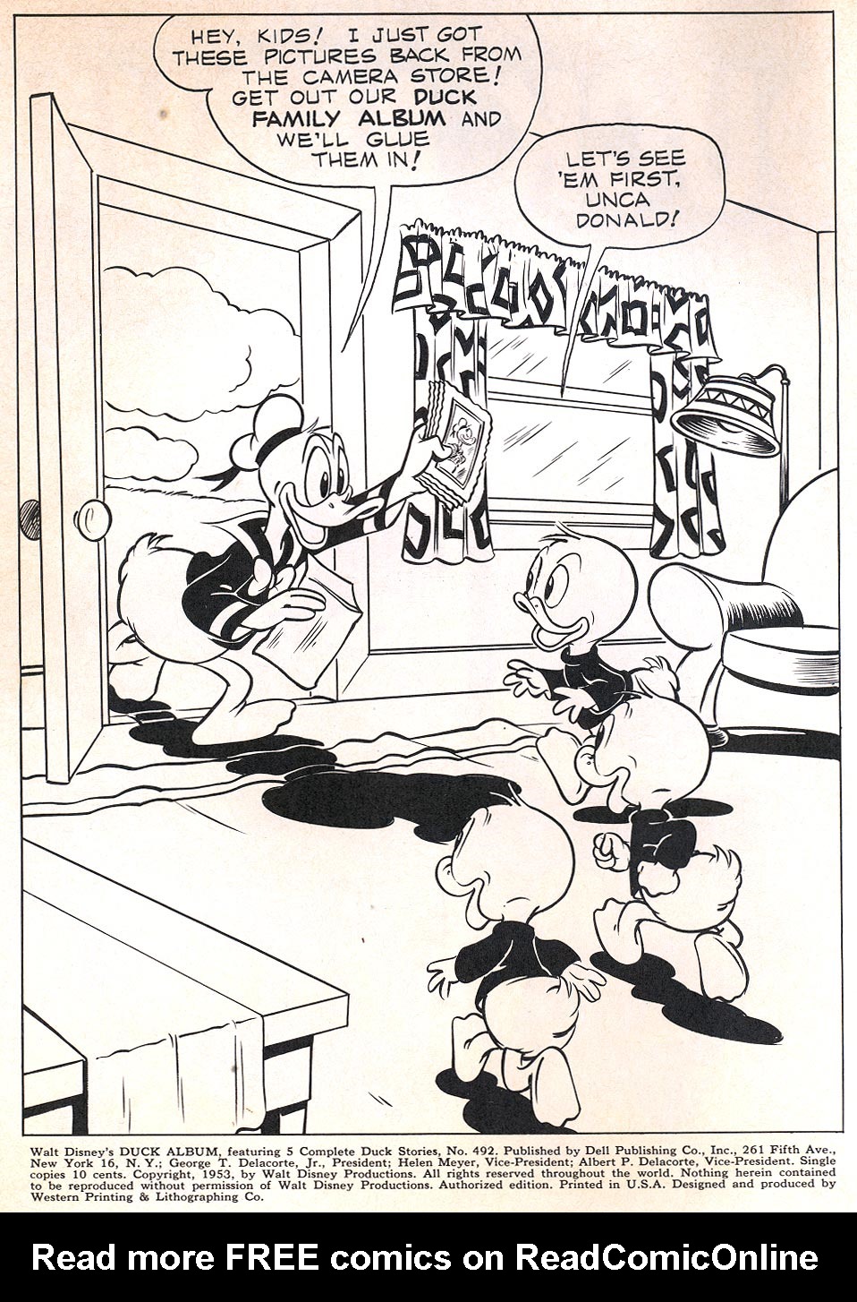 Read online Four Color Comics comic -  Issue #492 - 2