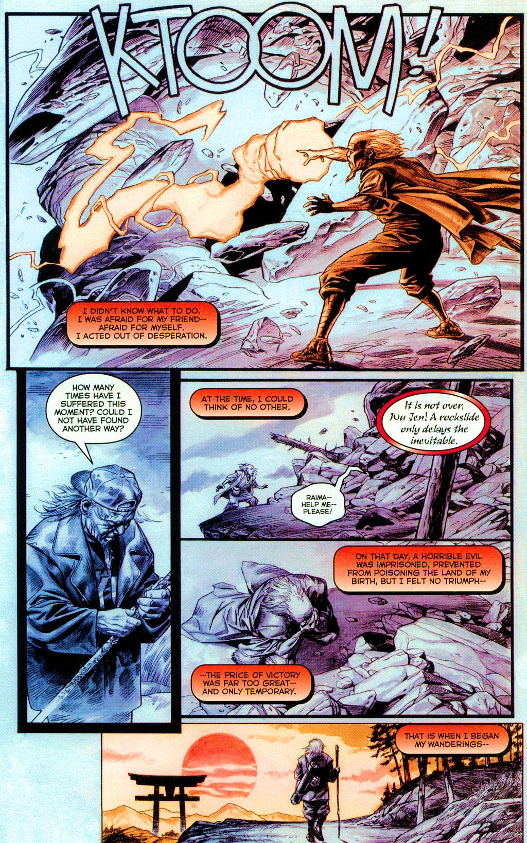 Read online Shi: Black, White & Red comic -  Issue #2 - 7