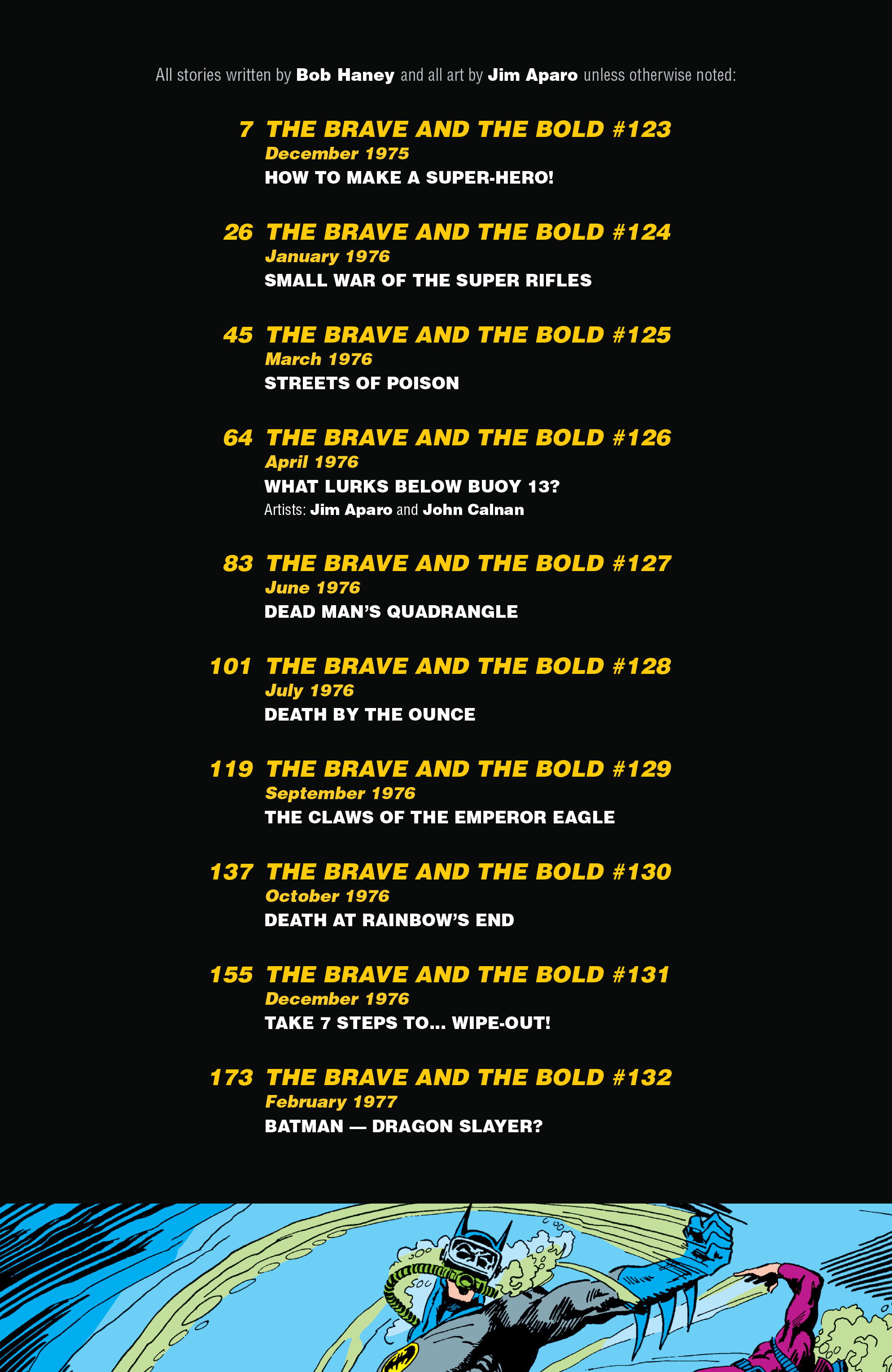 Read online Legends of the Dark Knight: Jim Aparo comic -  Issue # TPB 2 (Part 1) - 5