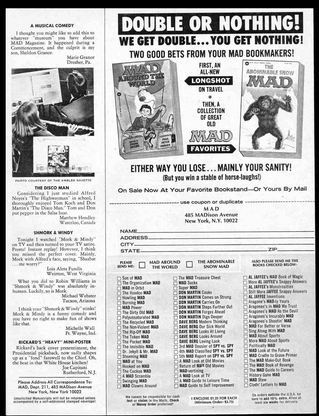 Read online MAD comic -  Issue #211 - 5