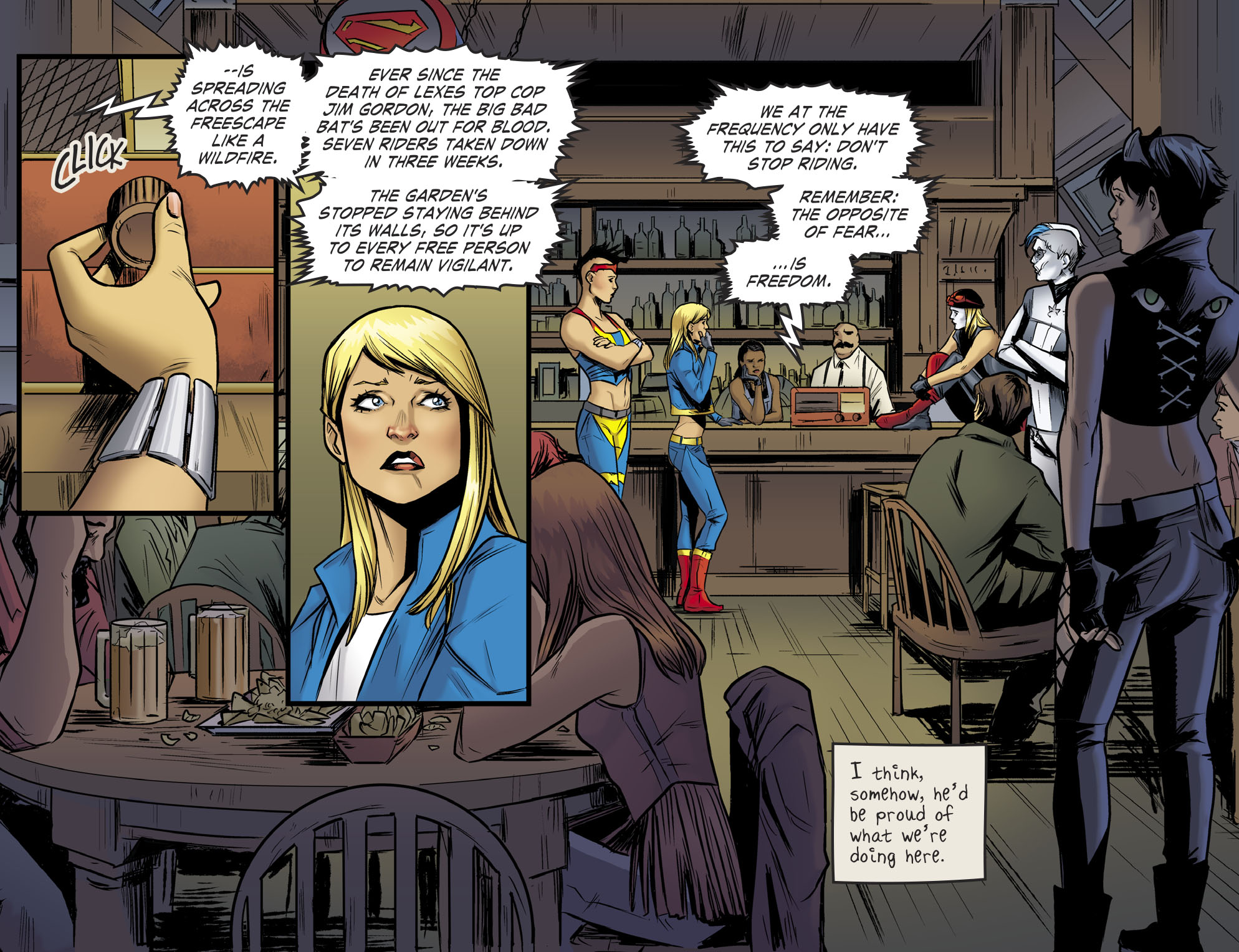 Read online Gotham City Garage comic -  Issue #9 - 16