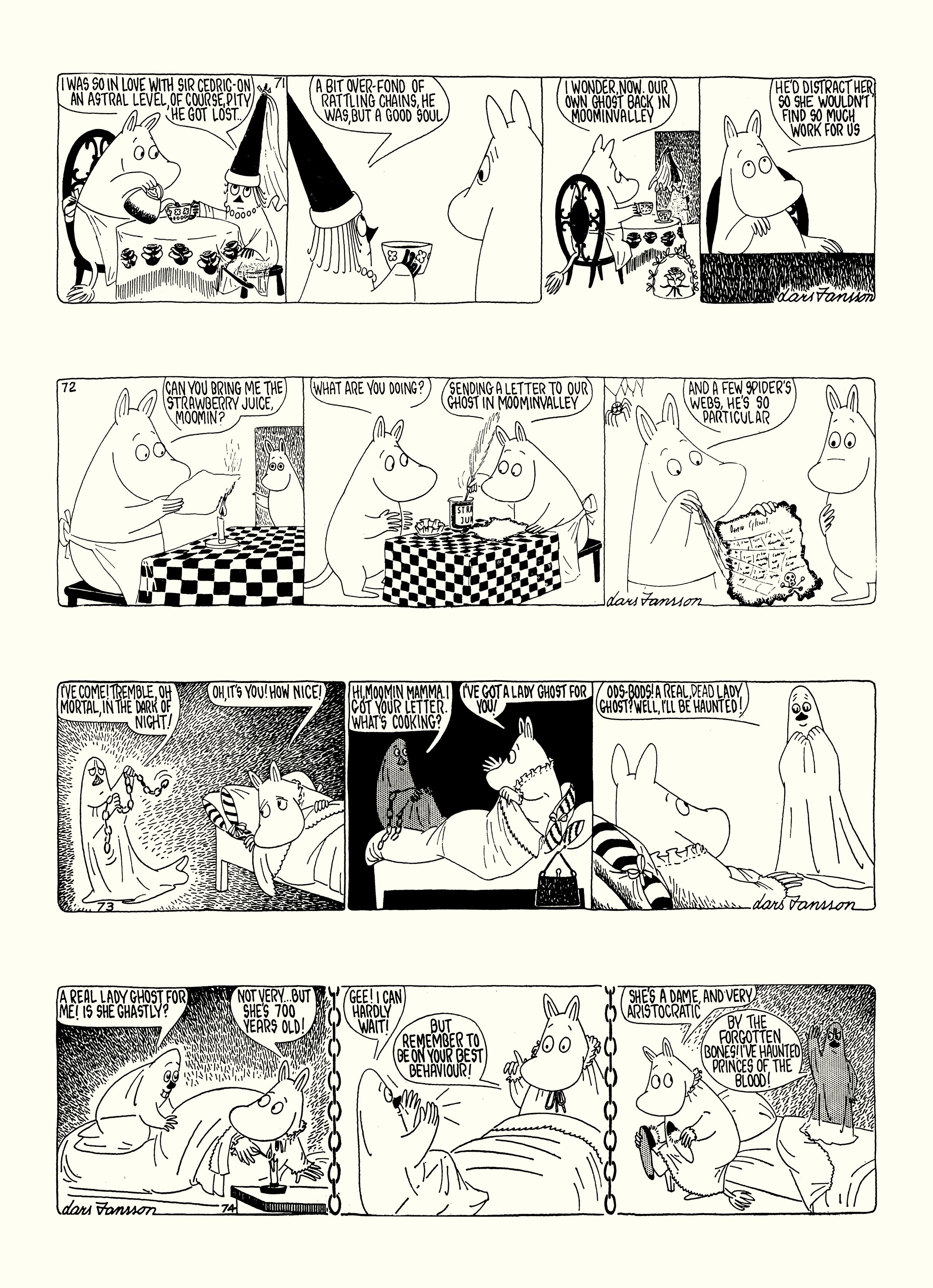 Read online Moomin: The Complete Lars Jansson Comic Strip comic -  Issue # TPB 7 - 66