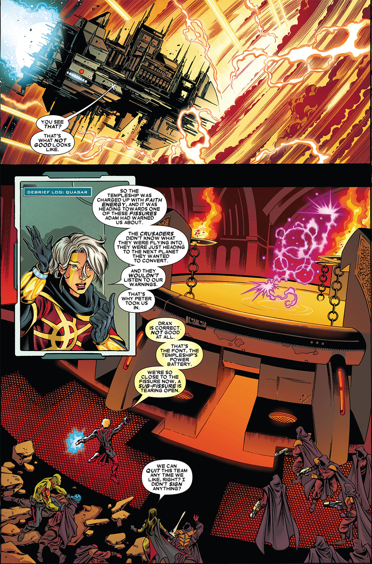 Read online Guardians of the Galaxy (2008) comic -  Issue #1 - 14
