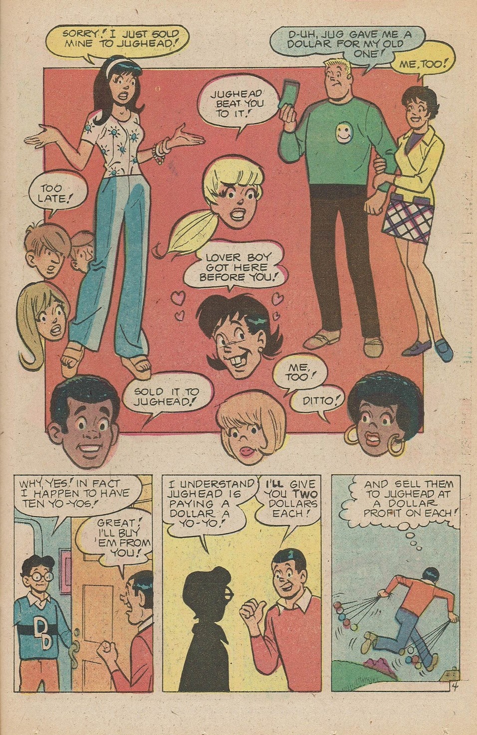 Read online Reggie and Me (1966) comic -  Issue #122 - 22