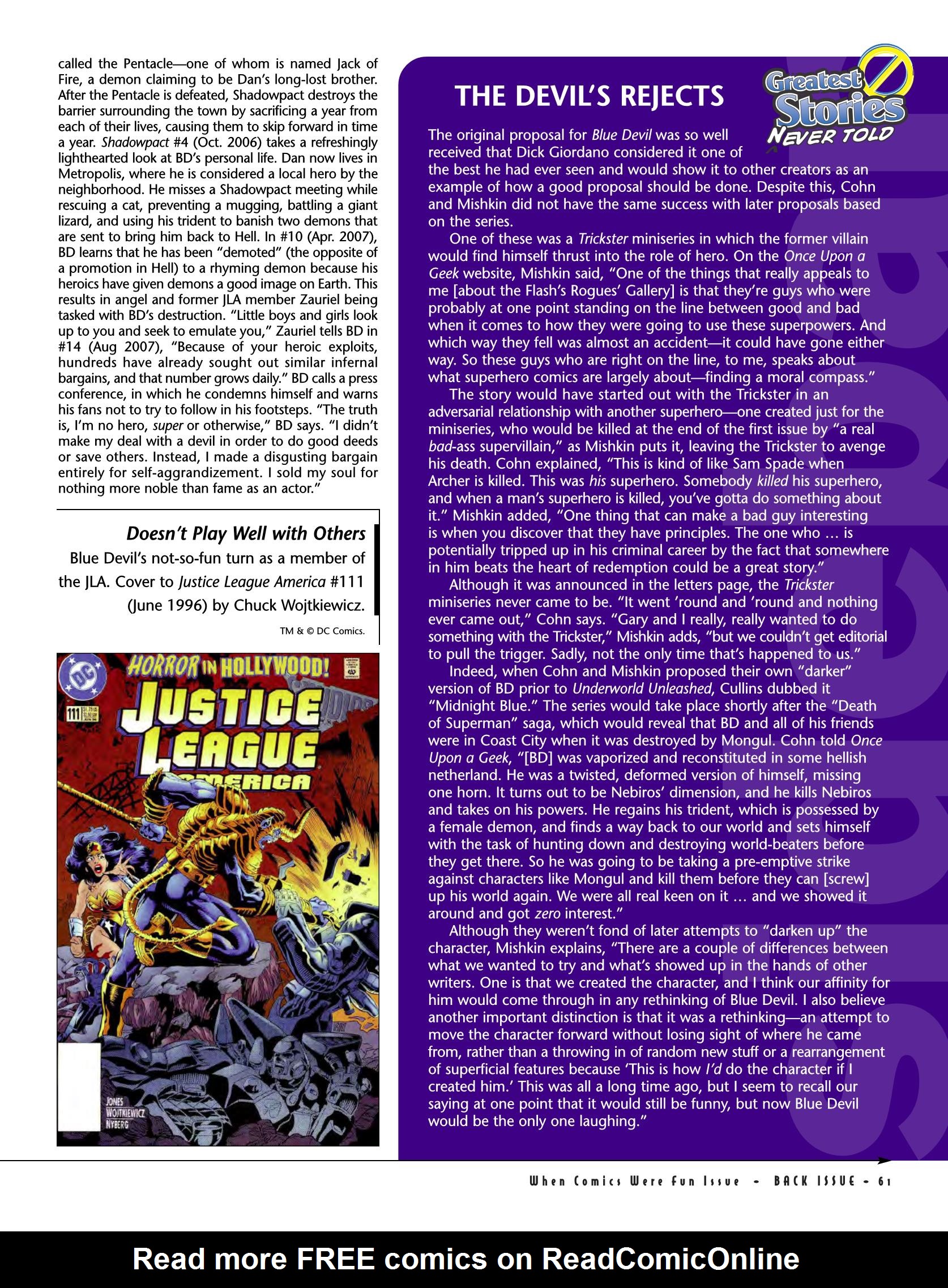 Read online Back Issue comic -  Issue #77 - 60