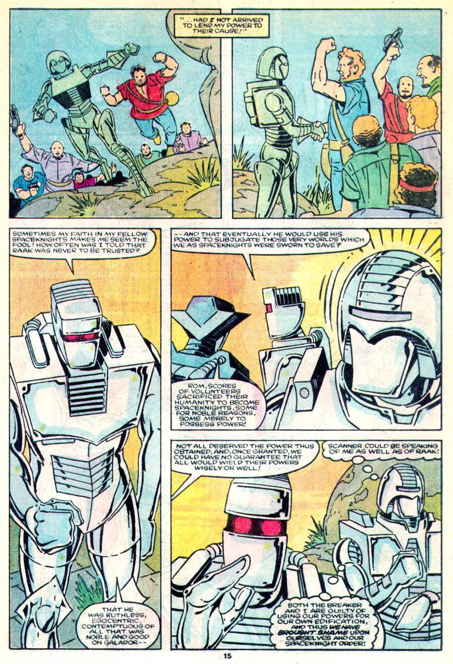 Read online ROM (1979) comic -  Issue #71 - 16