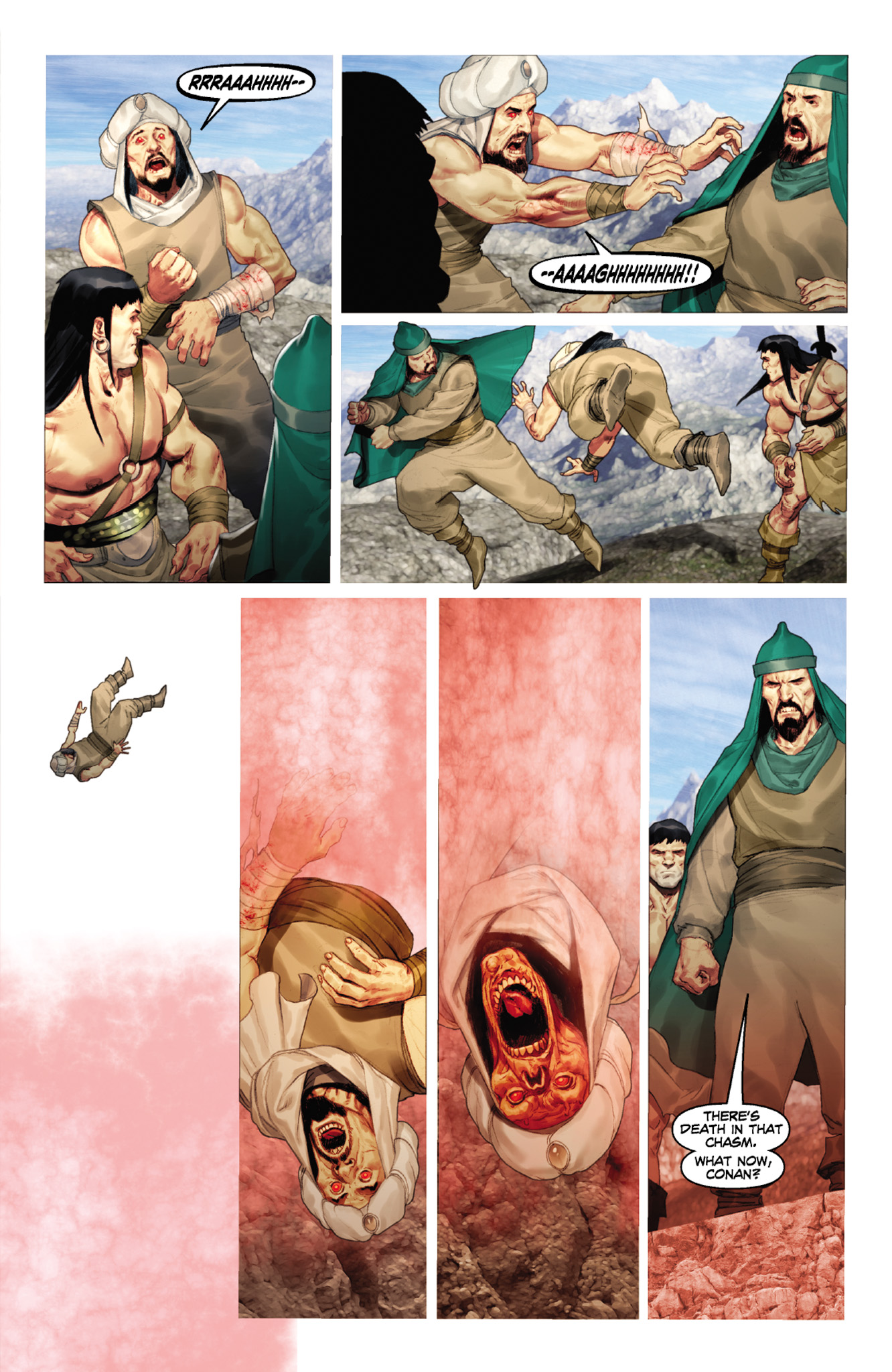 Read online Conan and the People of the Black Circle comic -  Issue #4 - 7