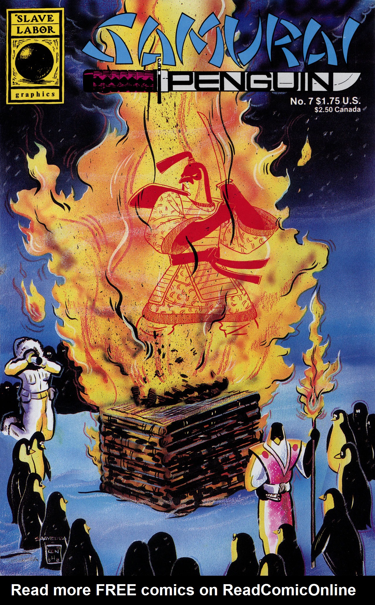 Read online Samurai Penguin comic -  Issue #7 - 1