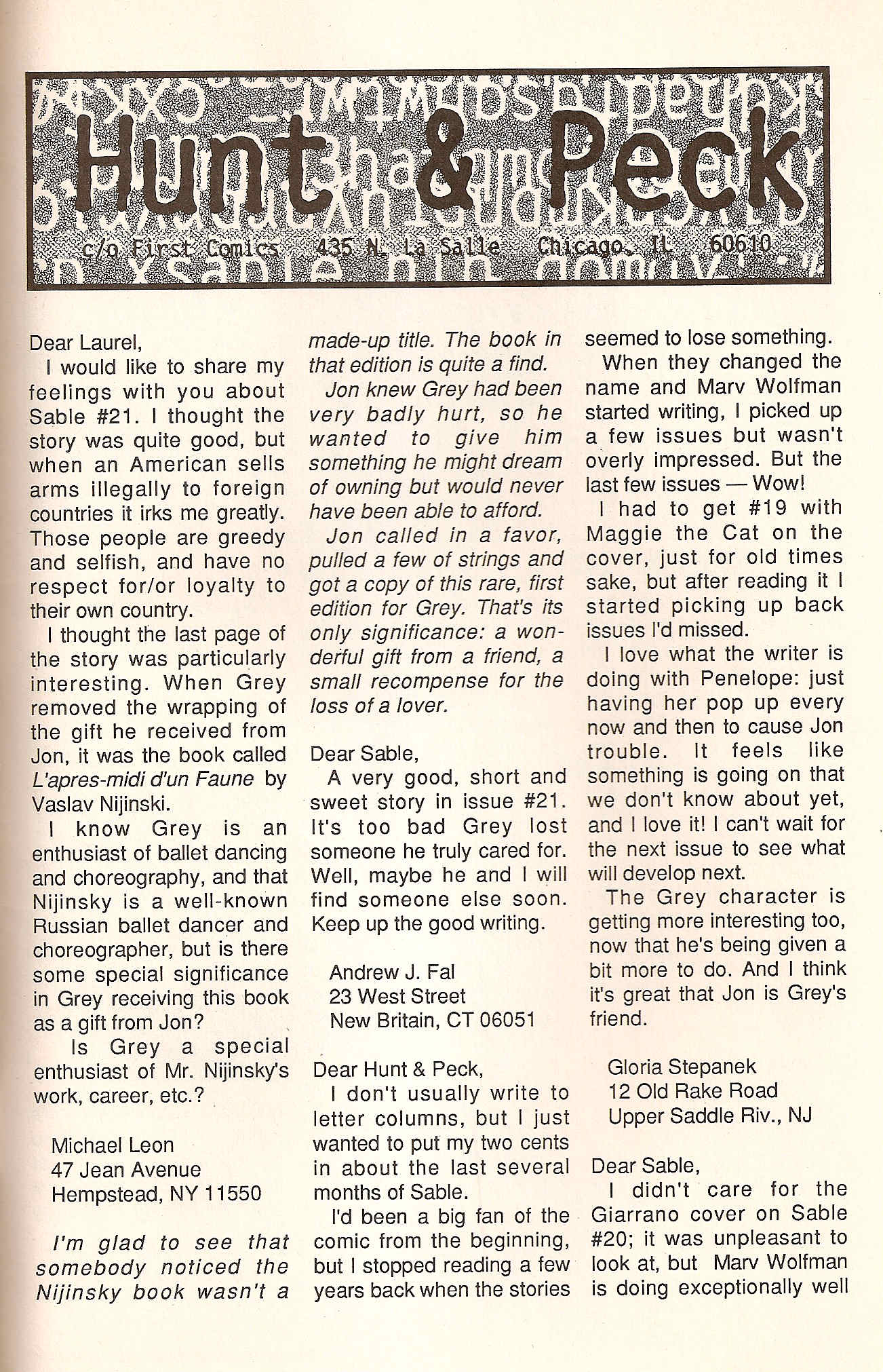 Read online Sable comic -  Issue #23 - 29