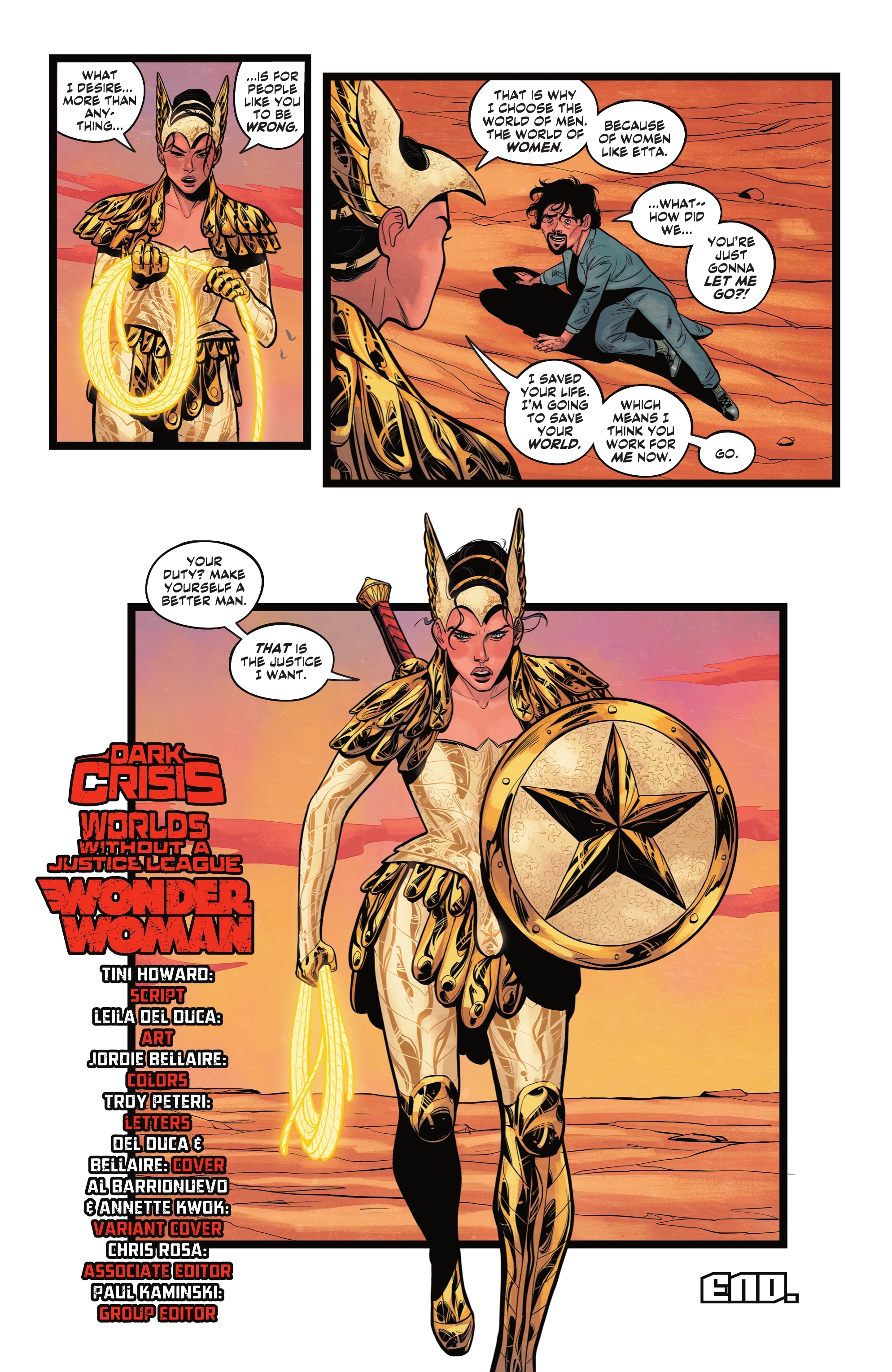 Read online Dark Crisis: Worlds Without A Justice League - Wonder Woman comic -  Issue # Full - 23