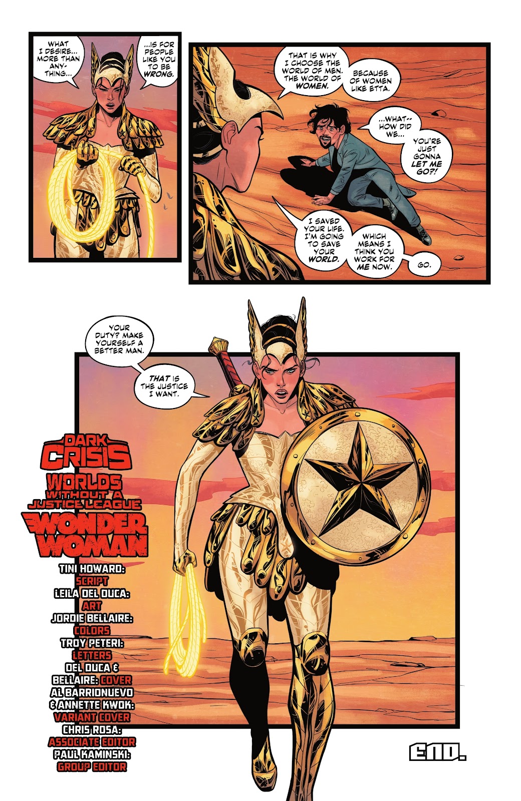 Dark Crisis: Worlds Without A Justice League - Wonder Woman issue Full - Page 23