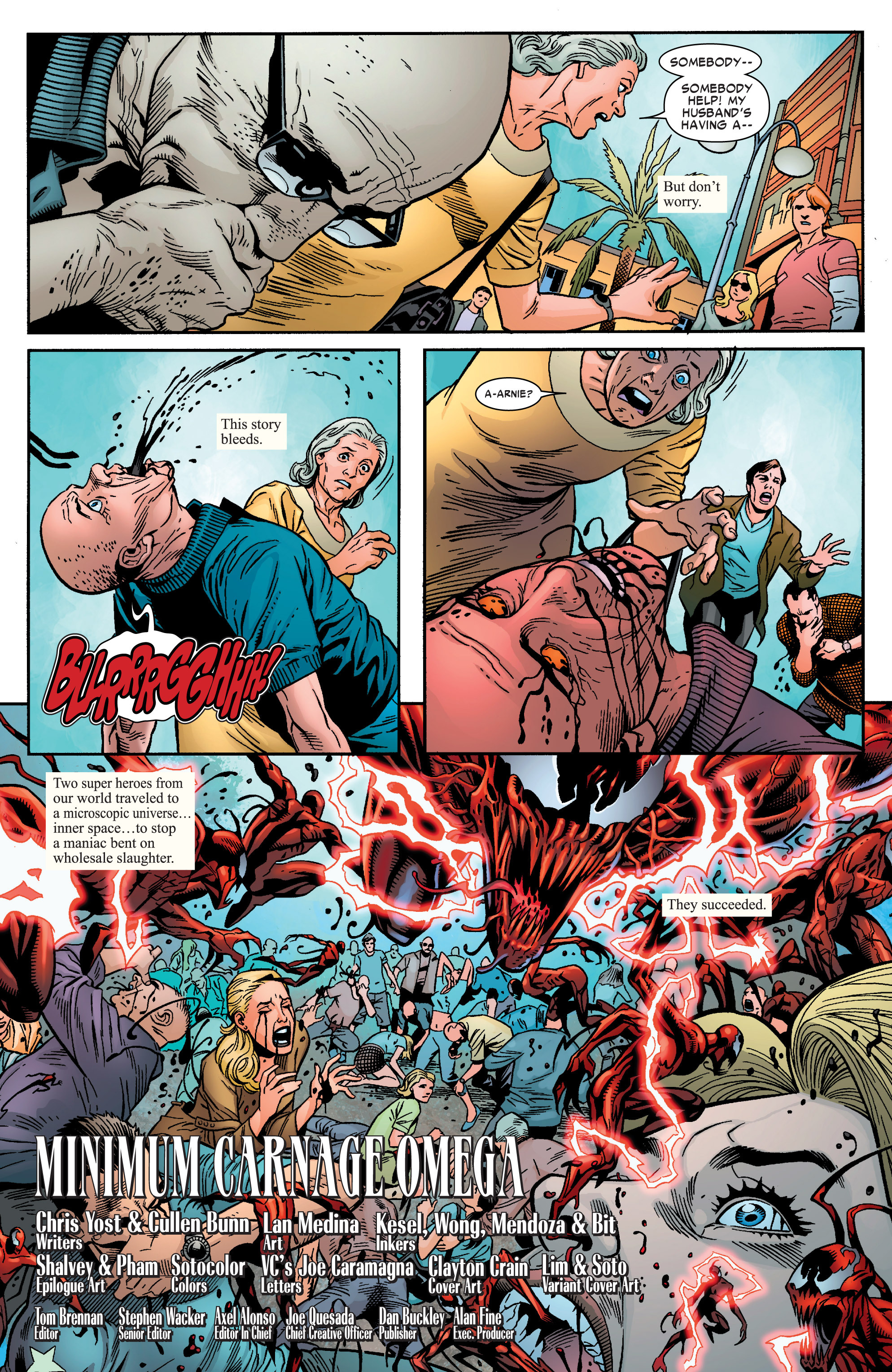 Read online Minimum Carnage: Omega comic -  Issue # Full - 4