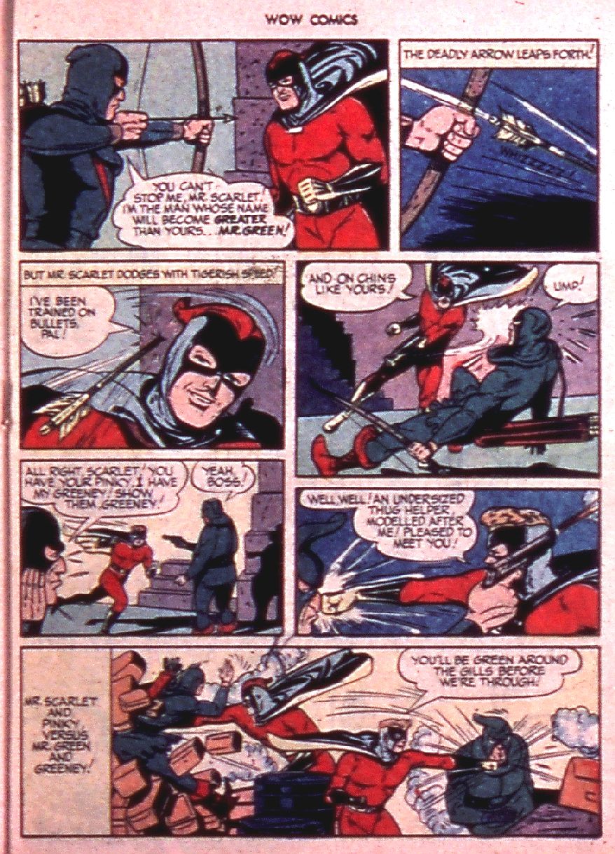 Read online Wow Comics comic -  Issue #28 - 27