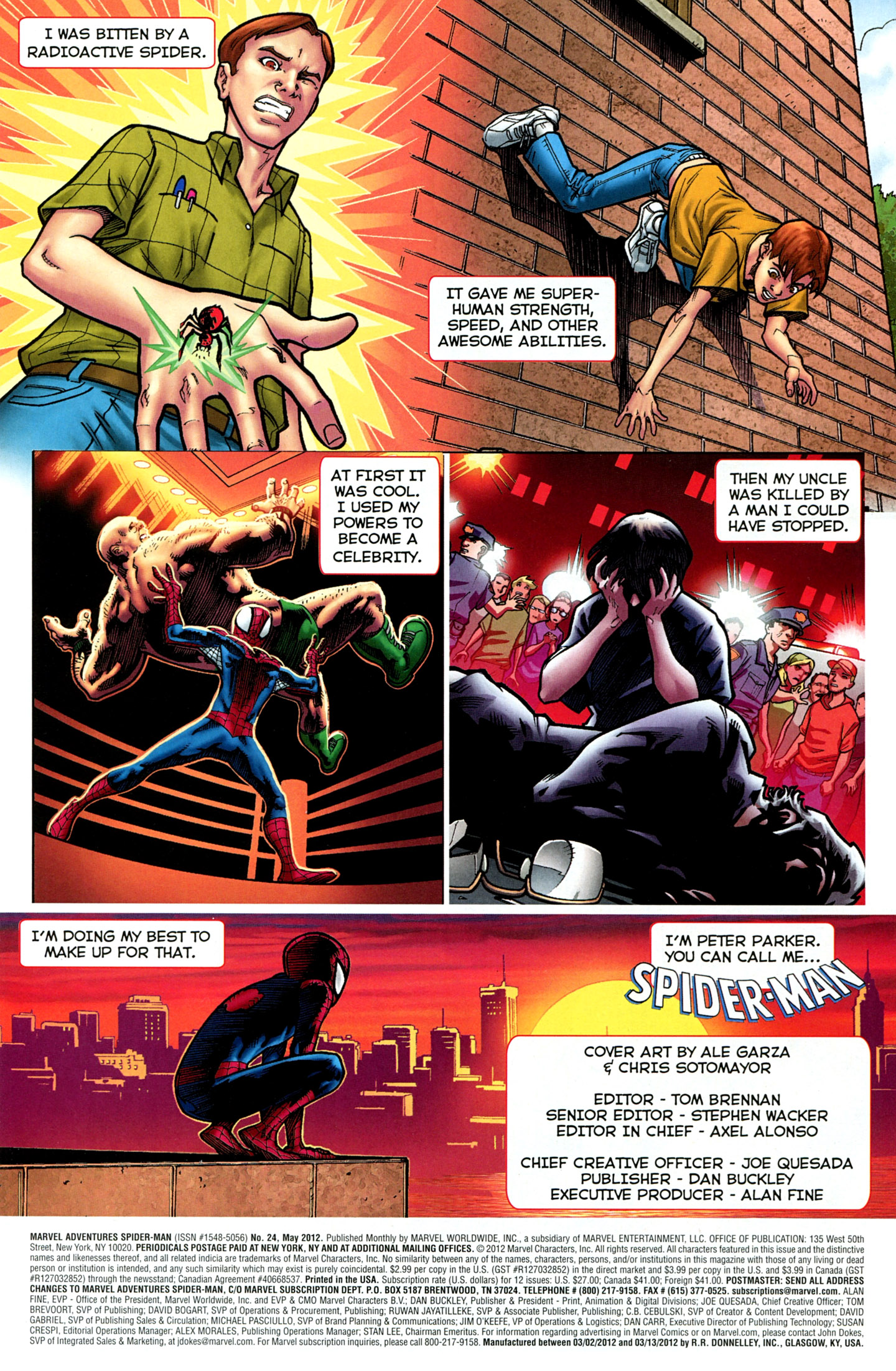 Read online Marvel Adventures Spider-Man (2010) comic -  Issue #24 - 2