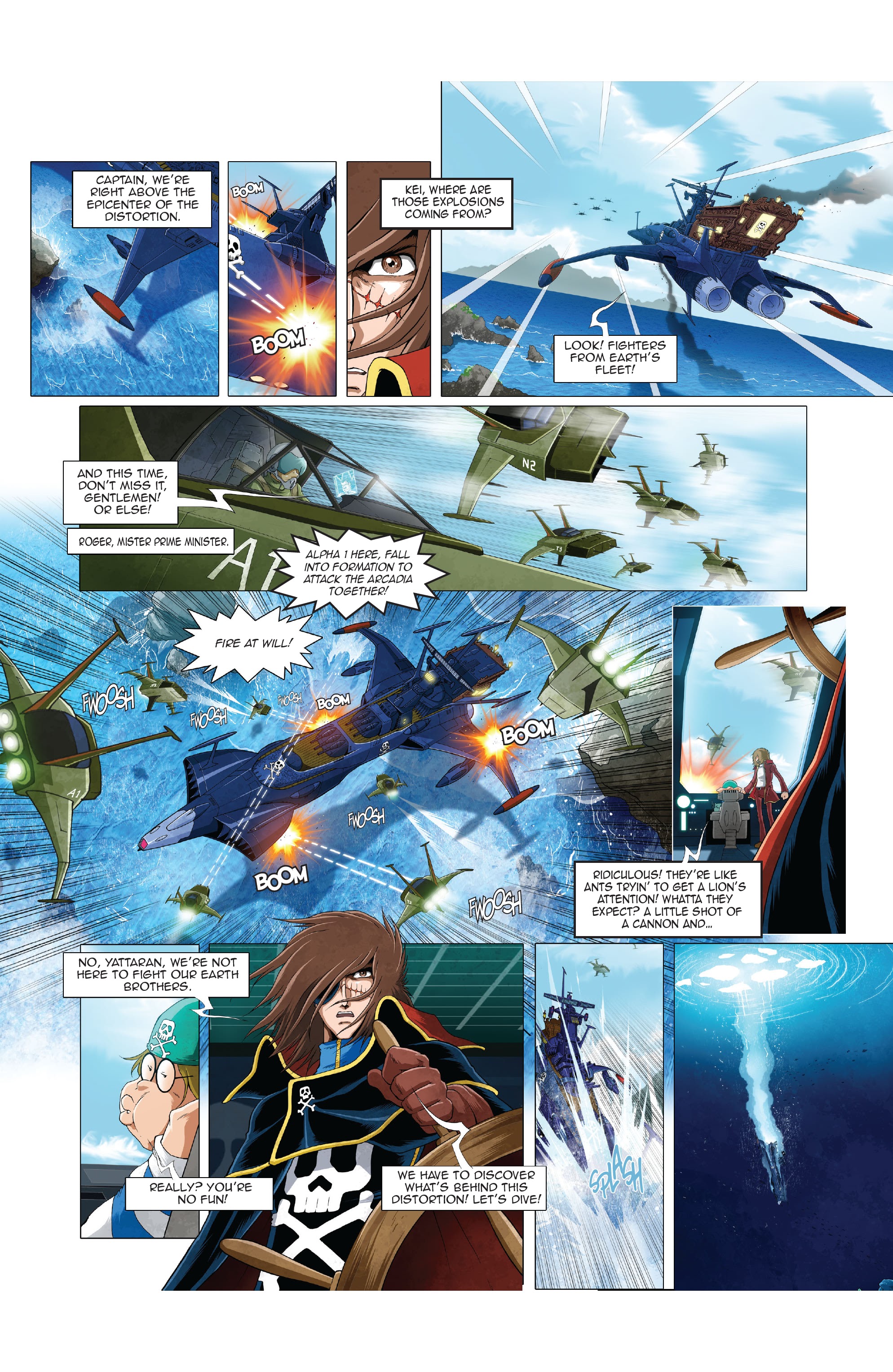 Read online Space Pirate Captain Harlock comic -  Issue #3 - 18