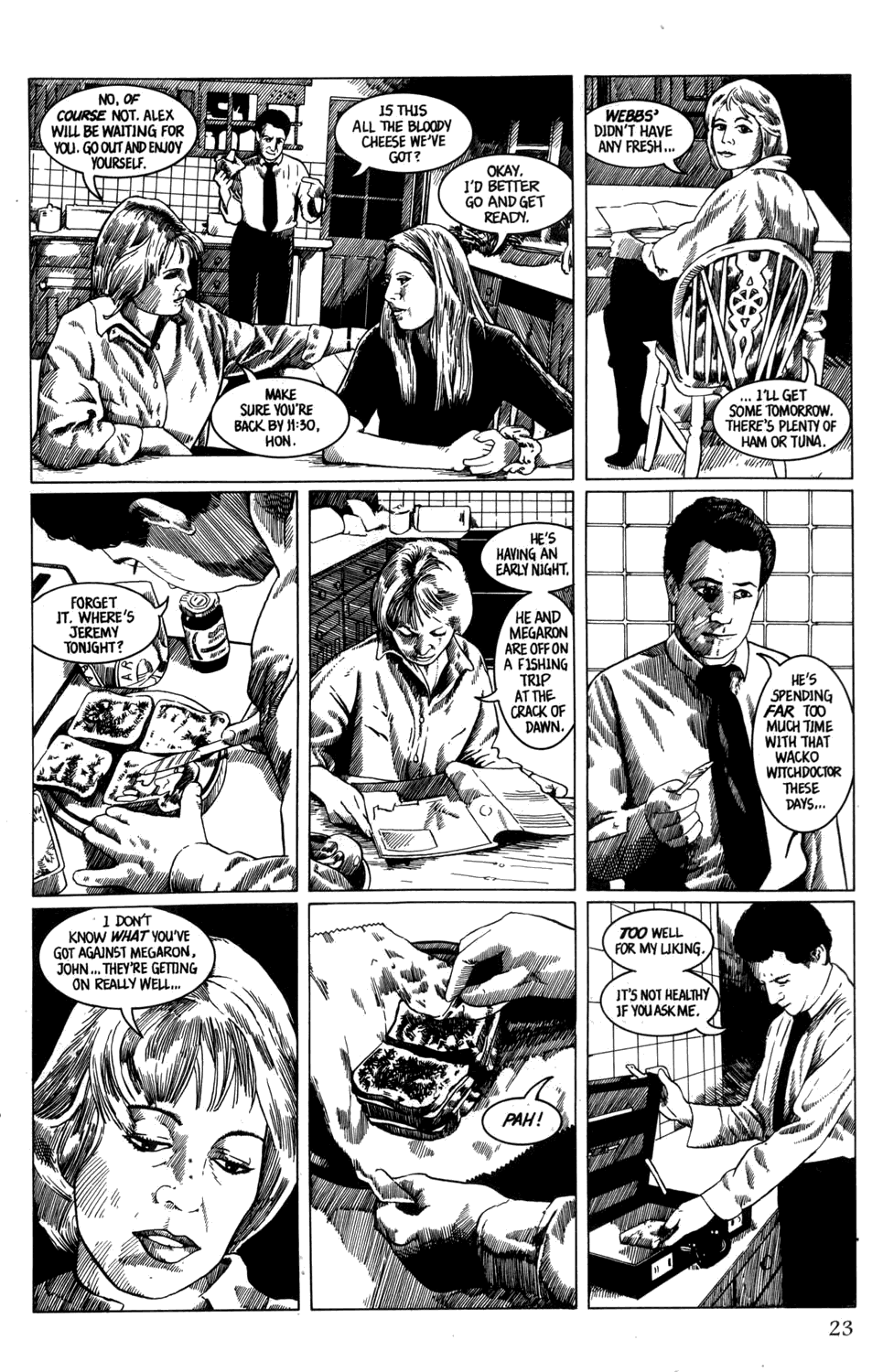 Read online Strangehaven comic -  Issue #3 - 23