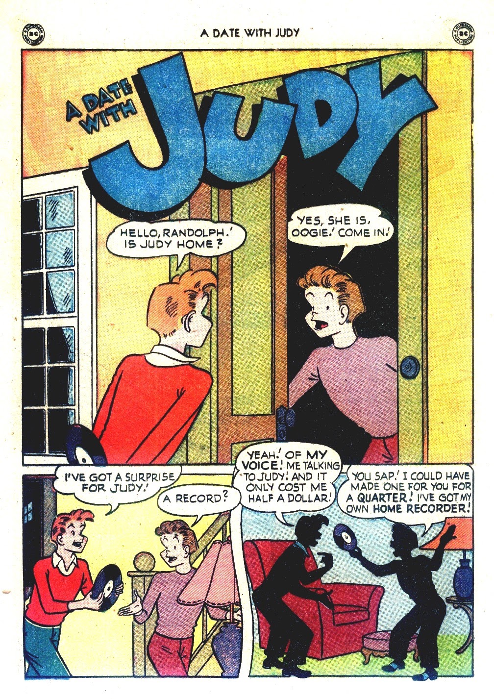 Read online A Date with Judy comic -  Issue #11 - 24