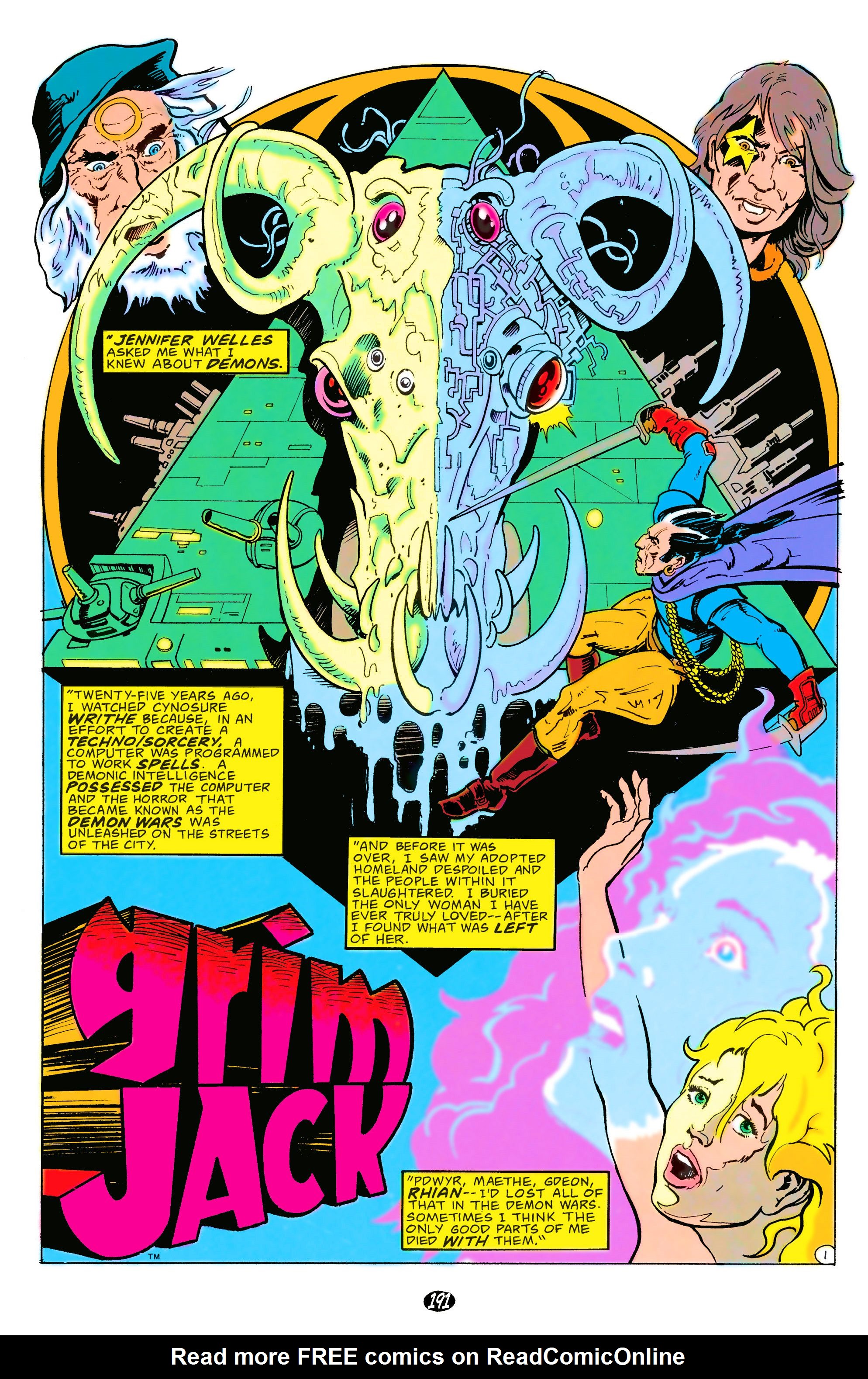 Read online Grimjack comic -  Issue # _TPB 2 - 190