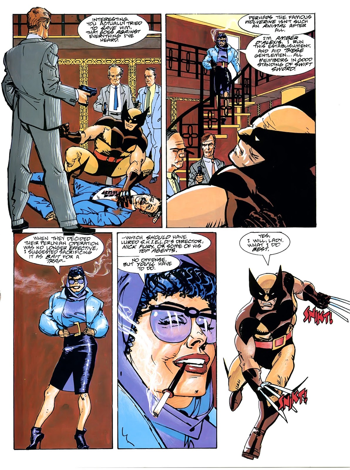 Wolverine, Nick Fury: The Scorpio Connection issue TPB - Page 36
