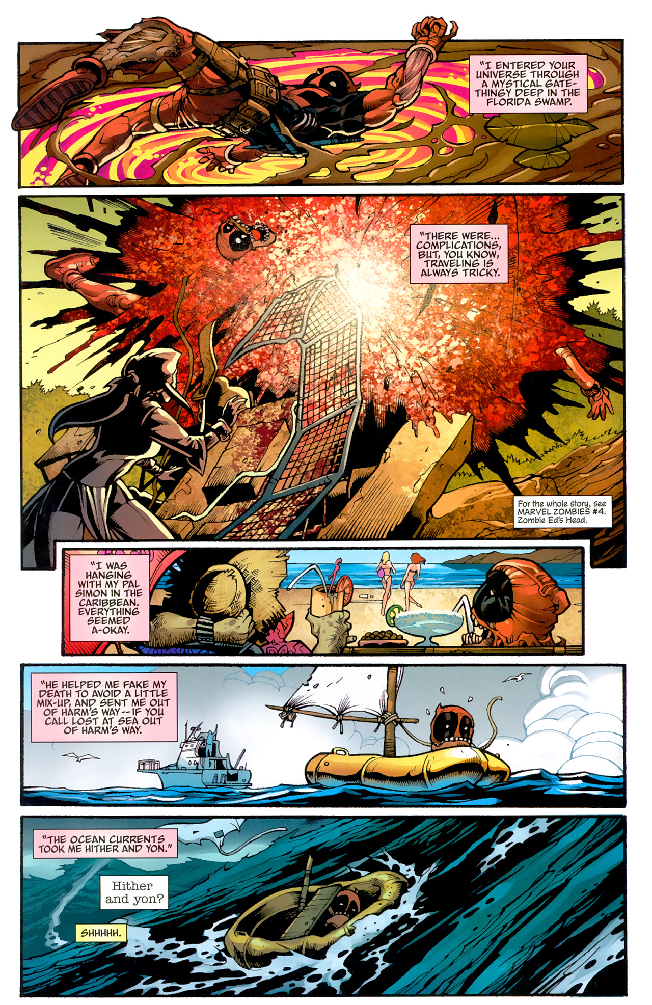 Read online Deadpool: Merc With a Mouth comic -  Issue #2 - 7